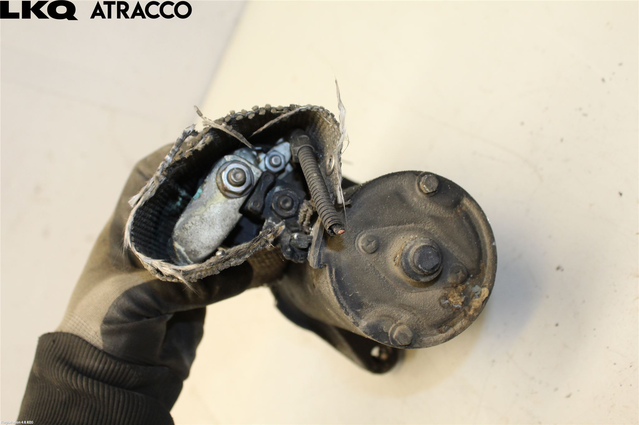 Volkswagen VW TOUAREG 7L 03-10 Startmotor Diesel