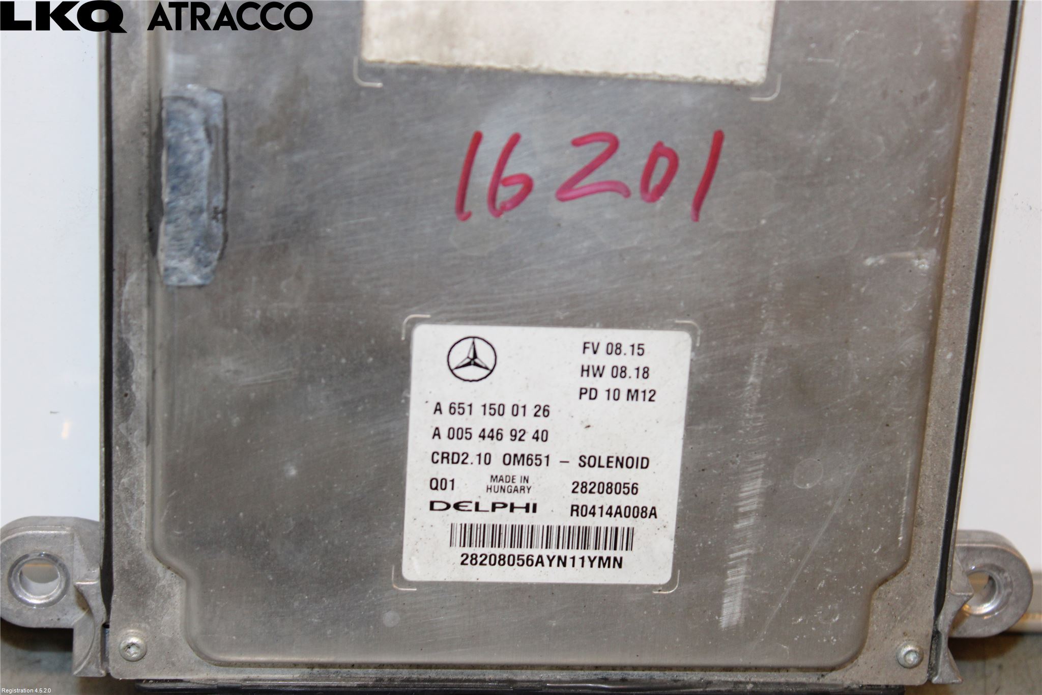 Mercedes-Benz MB E-KLASS (W212) 09-16 Styreenhet Innsprøytning