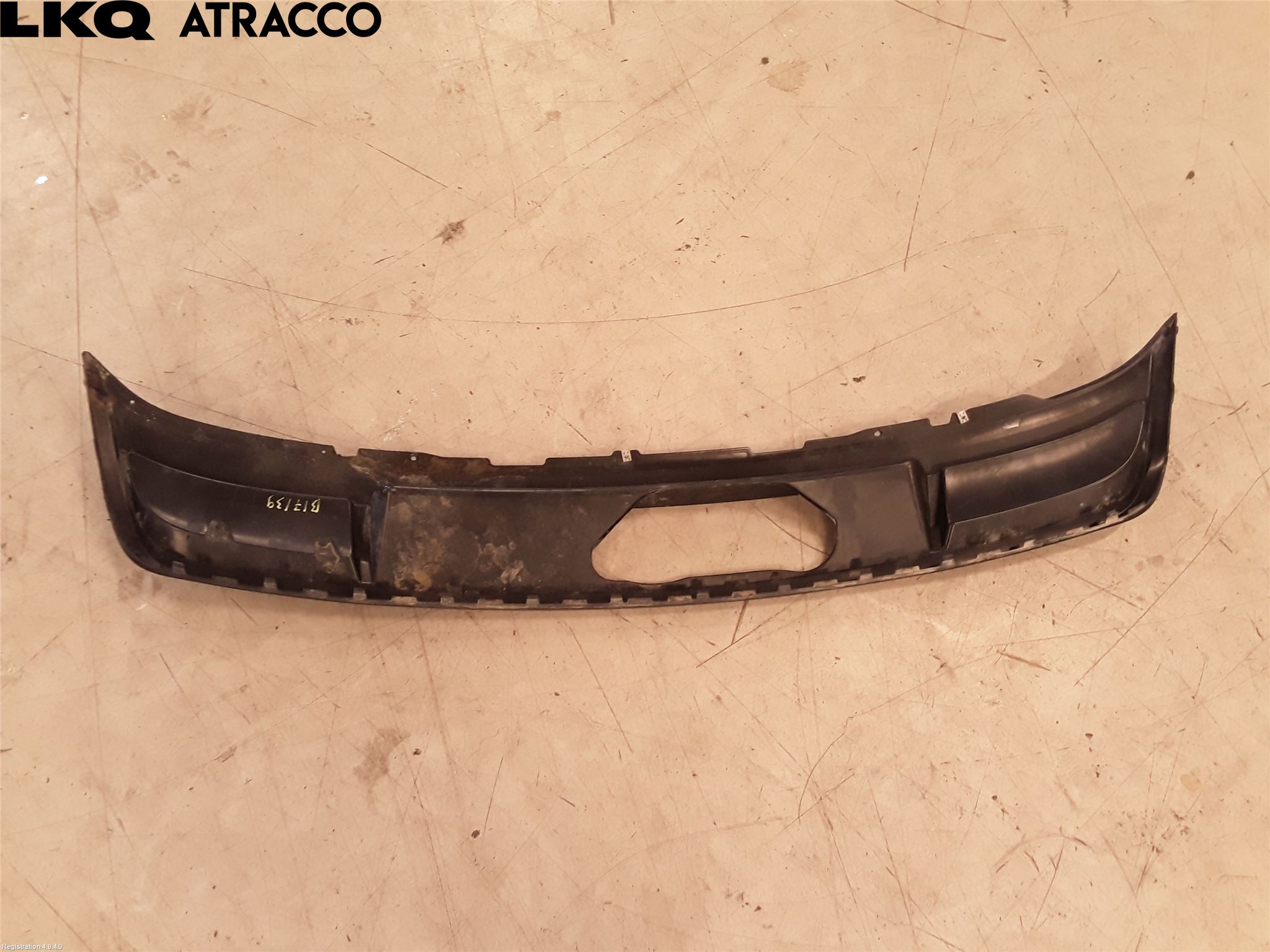 Volkswagen VW SHARAN 11- Visker Deksel-Grill-Under Frr