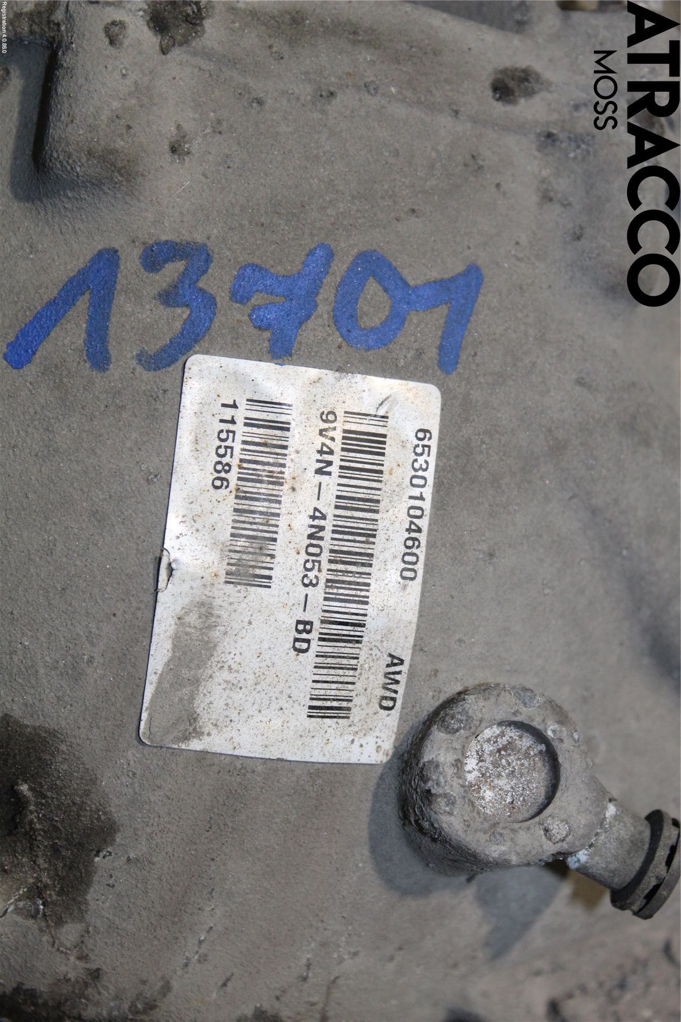 Ford KUGA 08-12 Bakaksel Kardang Bak -Diff