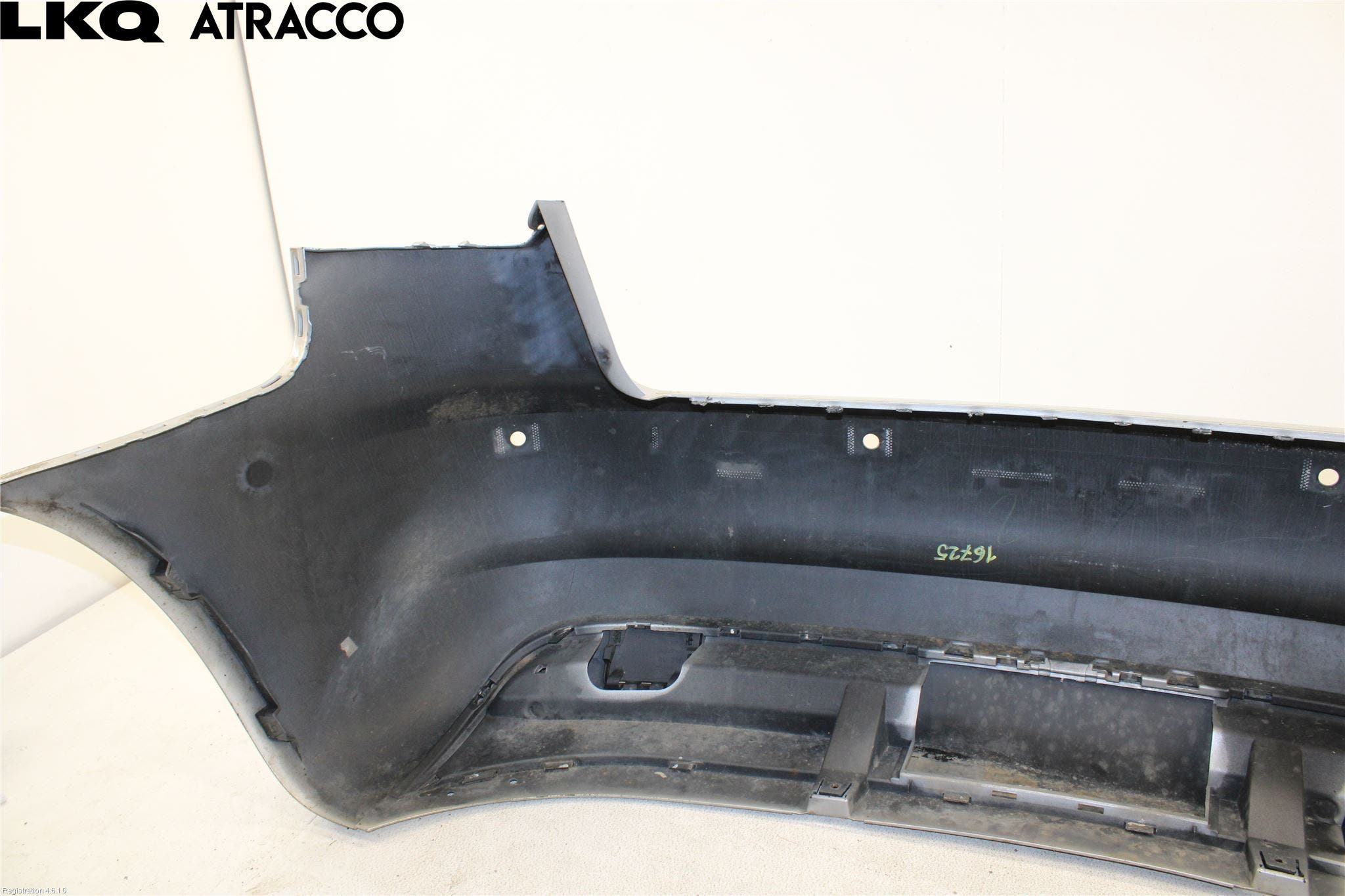 Audi A3/S3 05-13 Støtfanger Bak