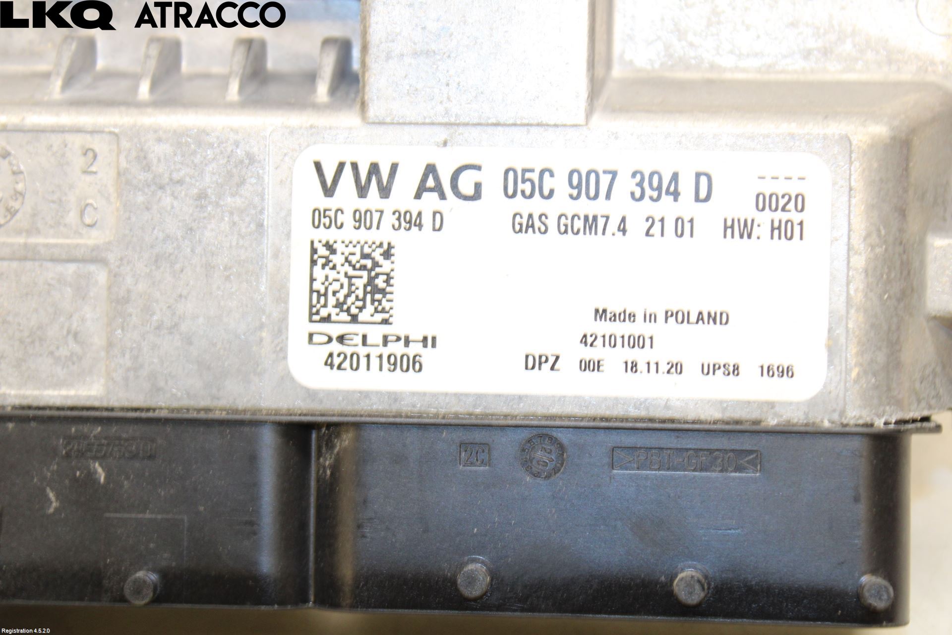 Volkswagen VW POLO VI 18->> Styreenhet Innsprøytning