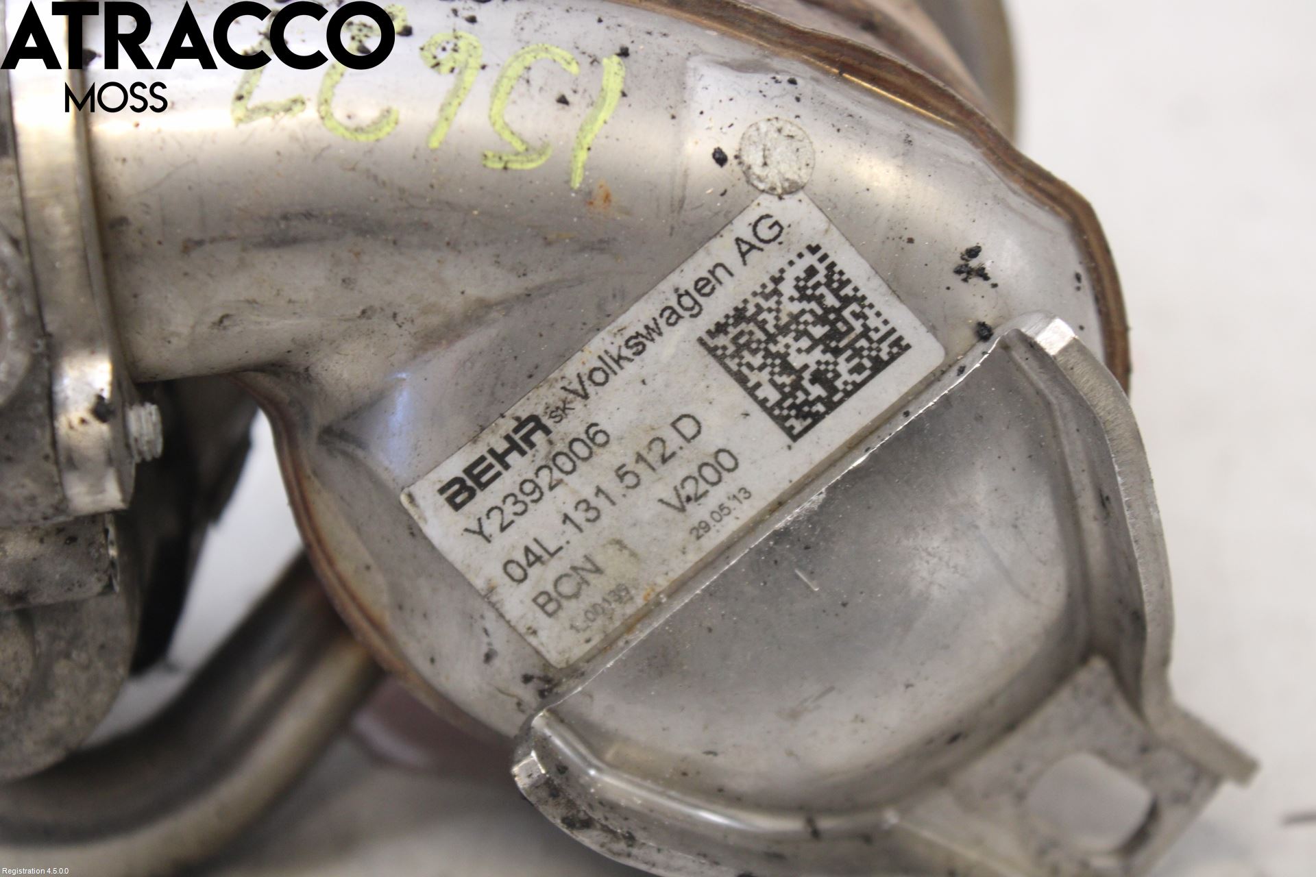 Volkswagen VW GOLF / E-GOLF VII 13-20 Eksos Kjøler