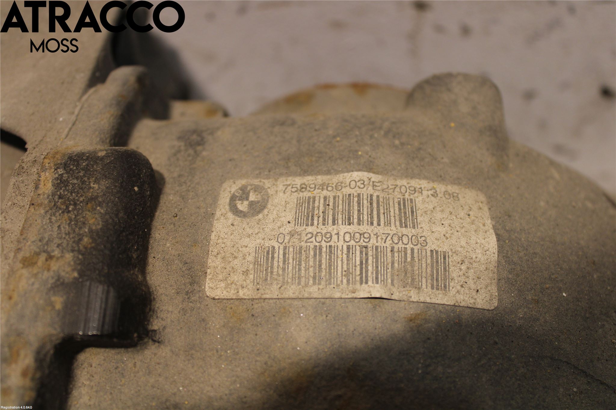 BMW 1 F20/F21 11-19 Bakaksel Kardang Bak -Diff