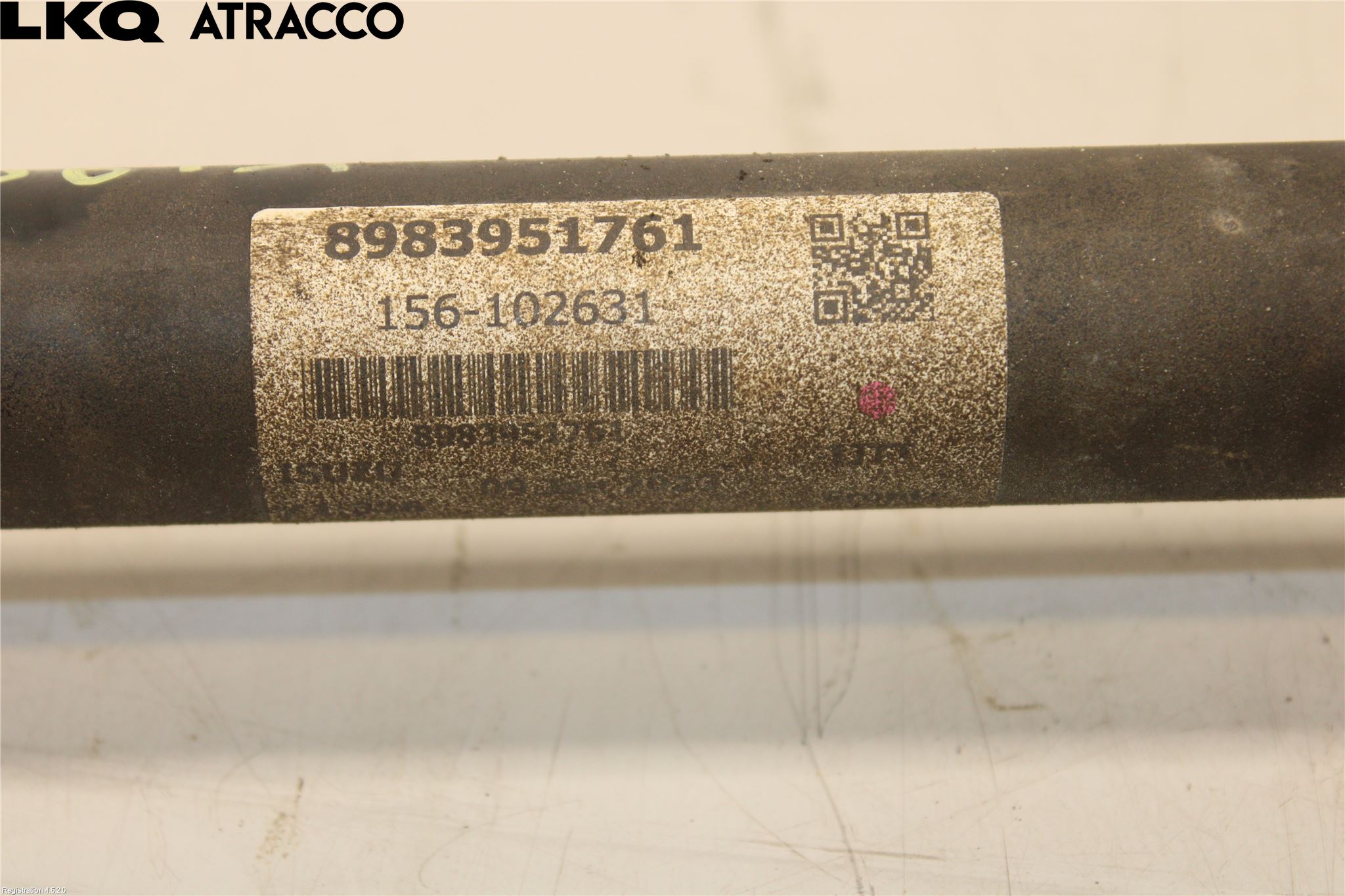 Isuzu D-MAX Mellomaksel Fremre