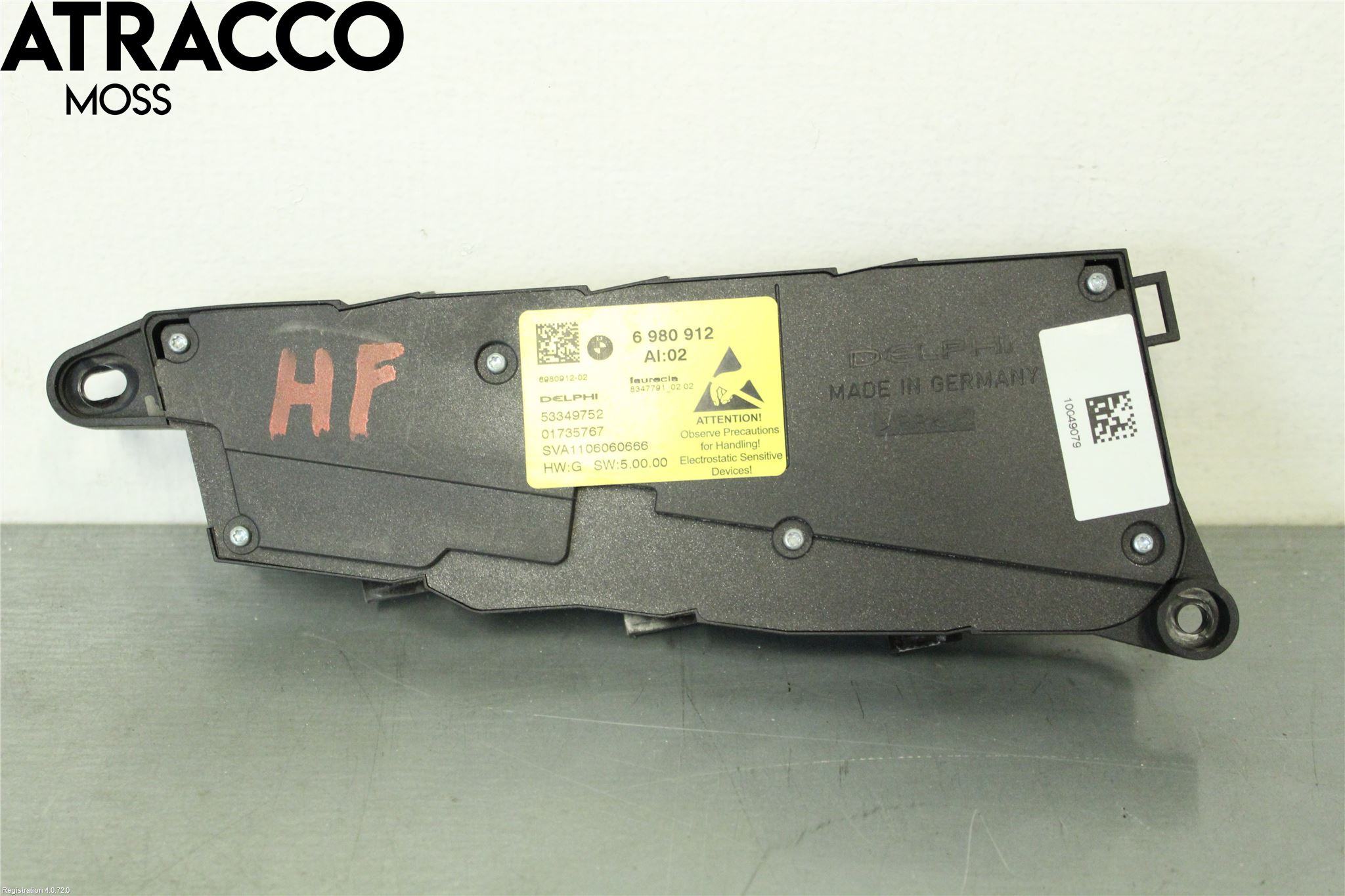 BMW X5 E70 07-13 Bryter Sete Regulering