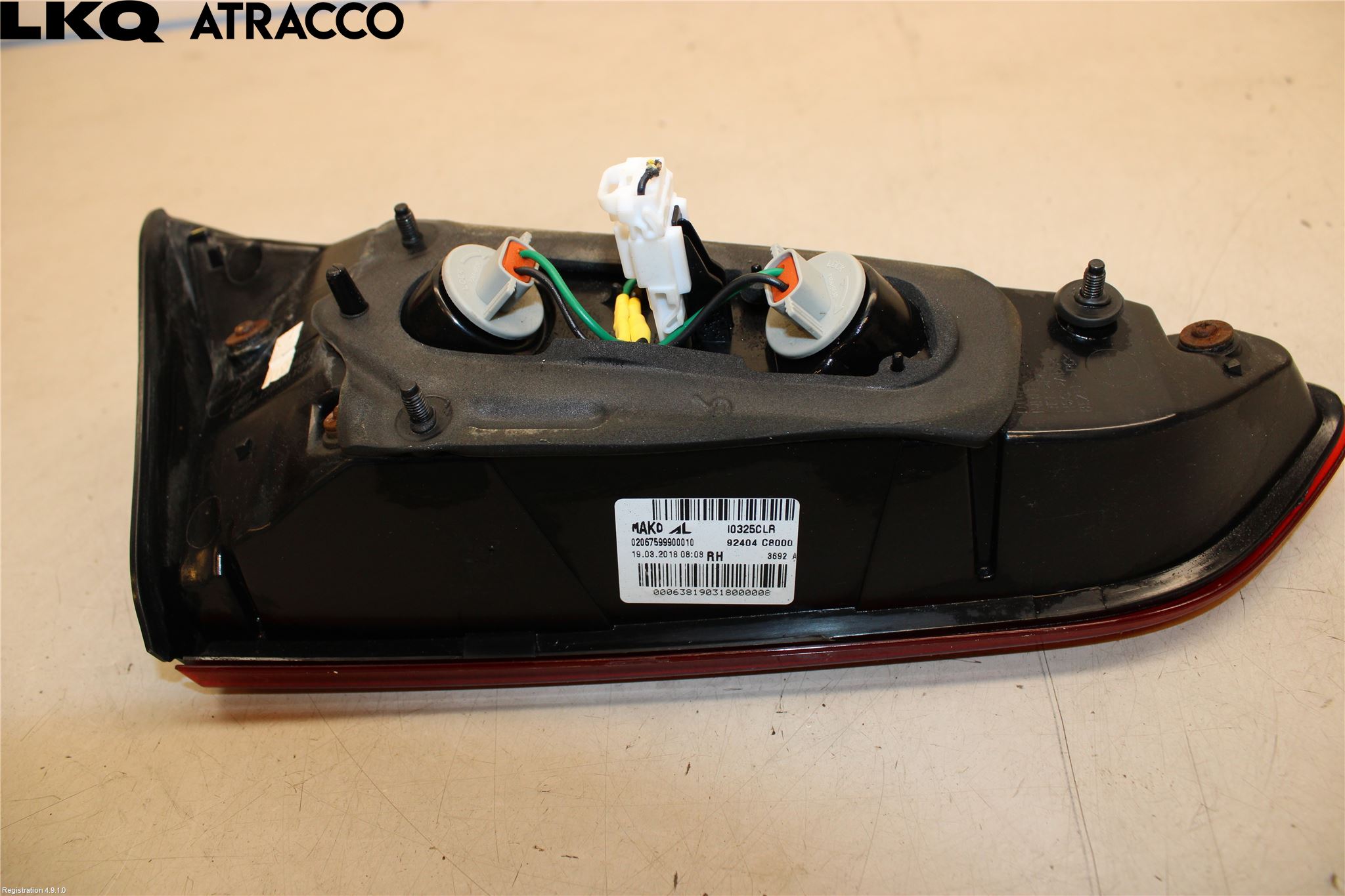 Hyundai i20 GB 15-20 Baklykt Venstre  På Luke(Indre