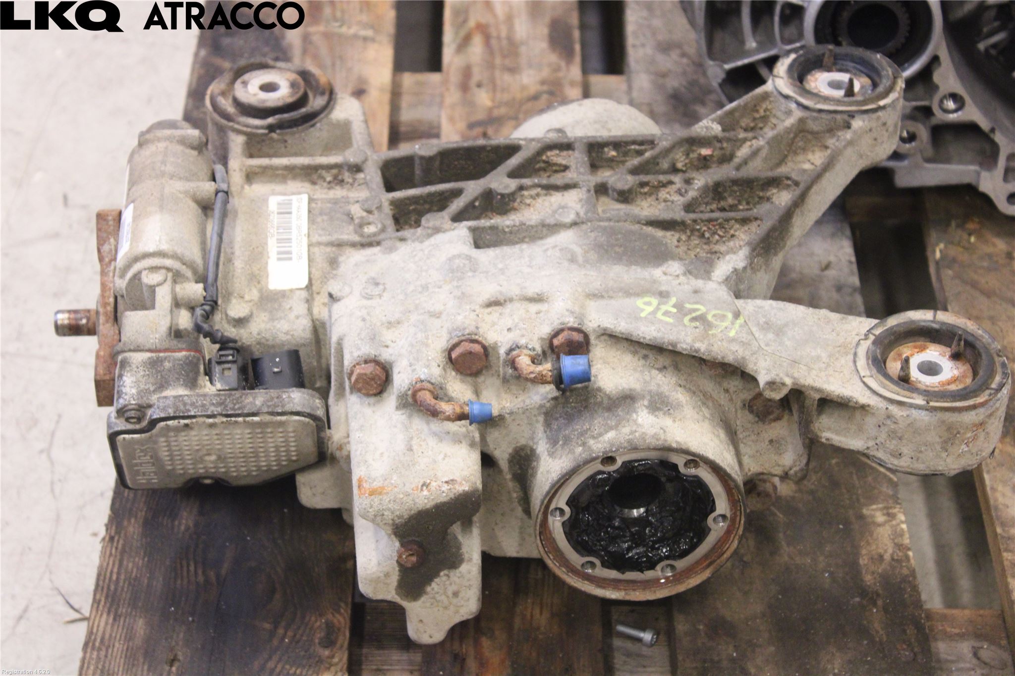 Skoda OCTAVIA (1Z) 05-13 Bakaksel Kardang Bak -Diff