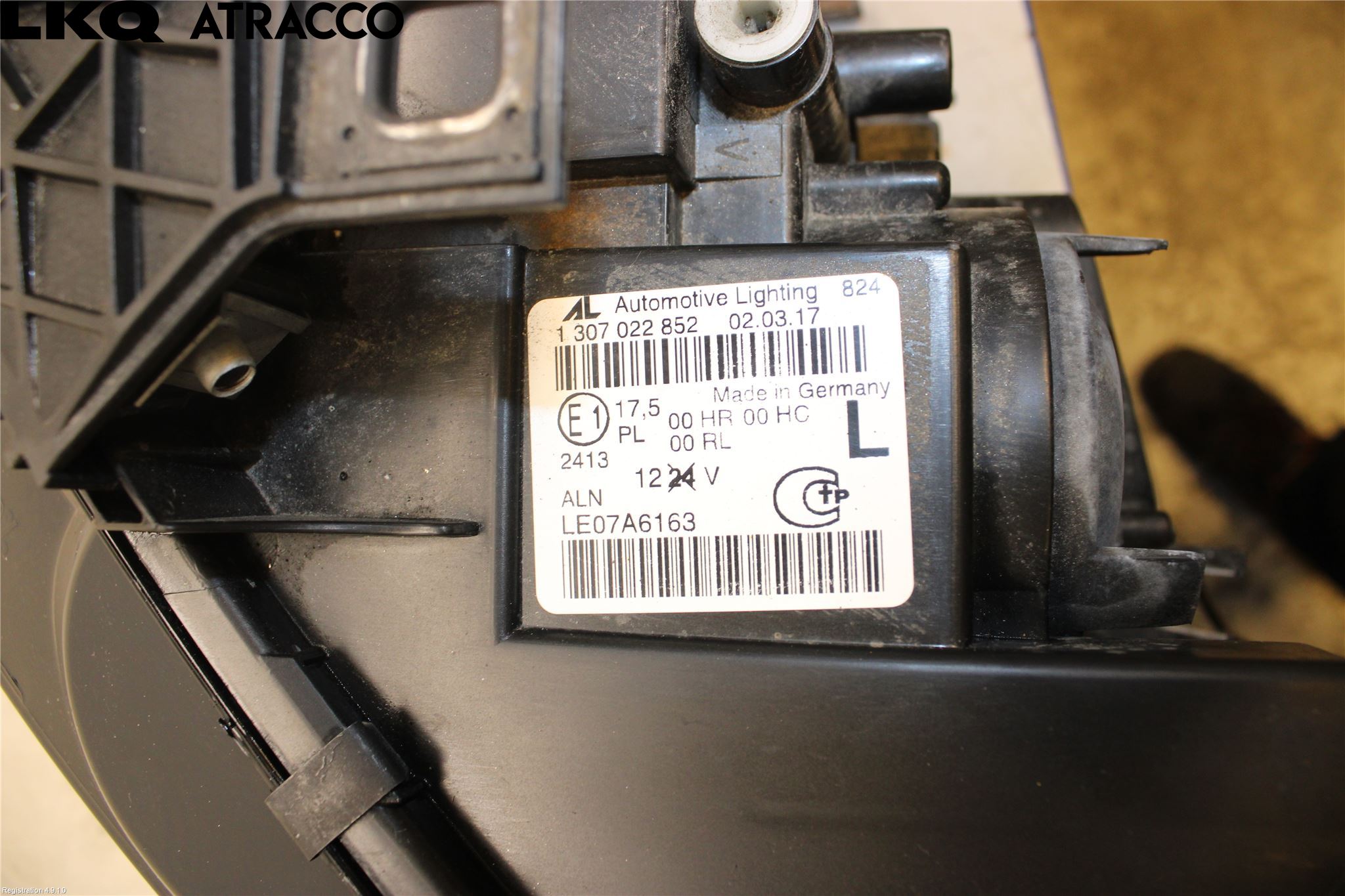 Audi A4/S4 08-11 Frontlykt Venstre