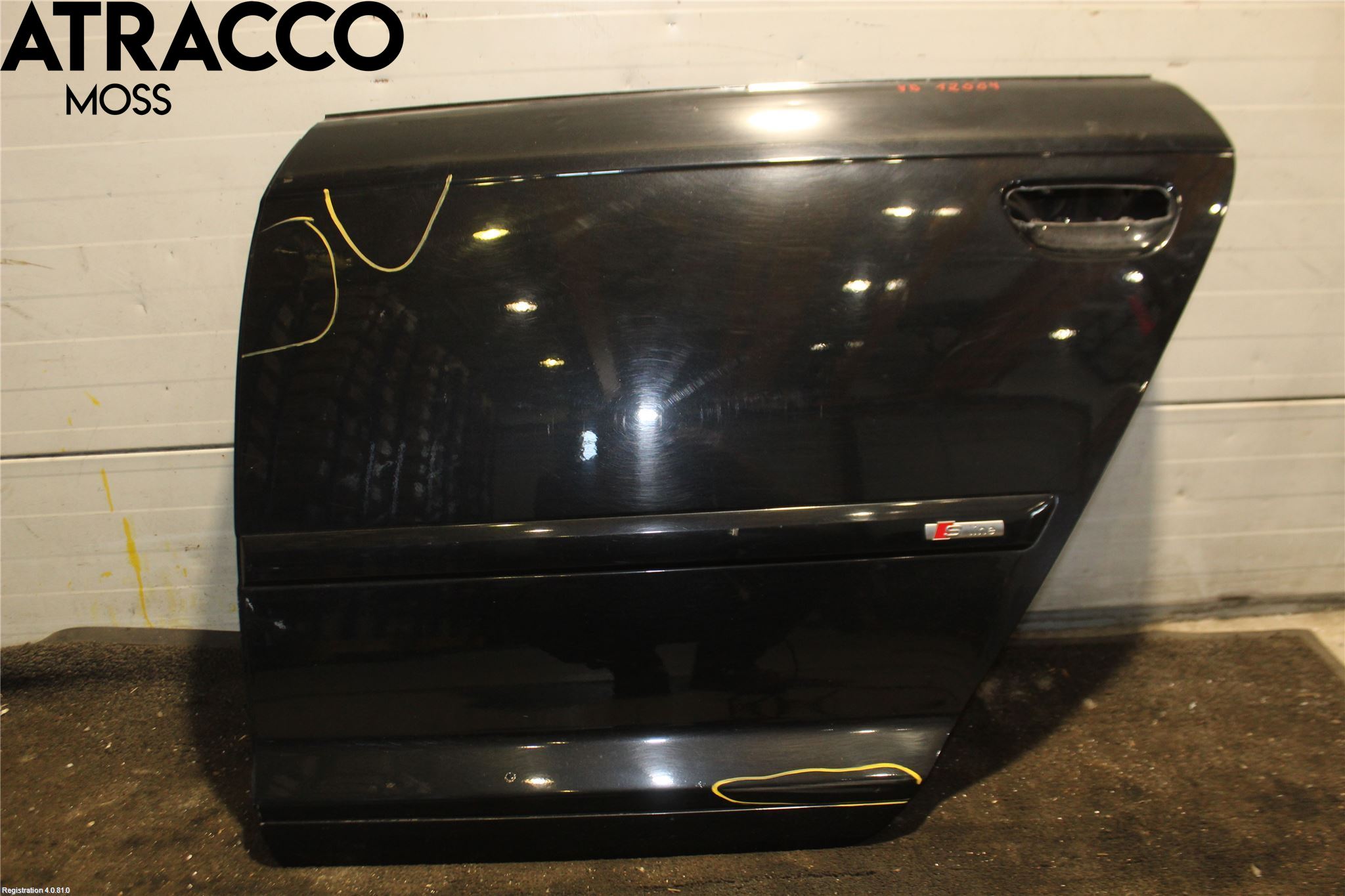 Audi A3/S3 05-13 Dør 4D Bak Venstre