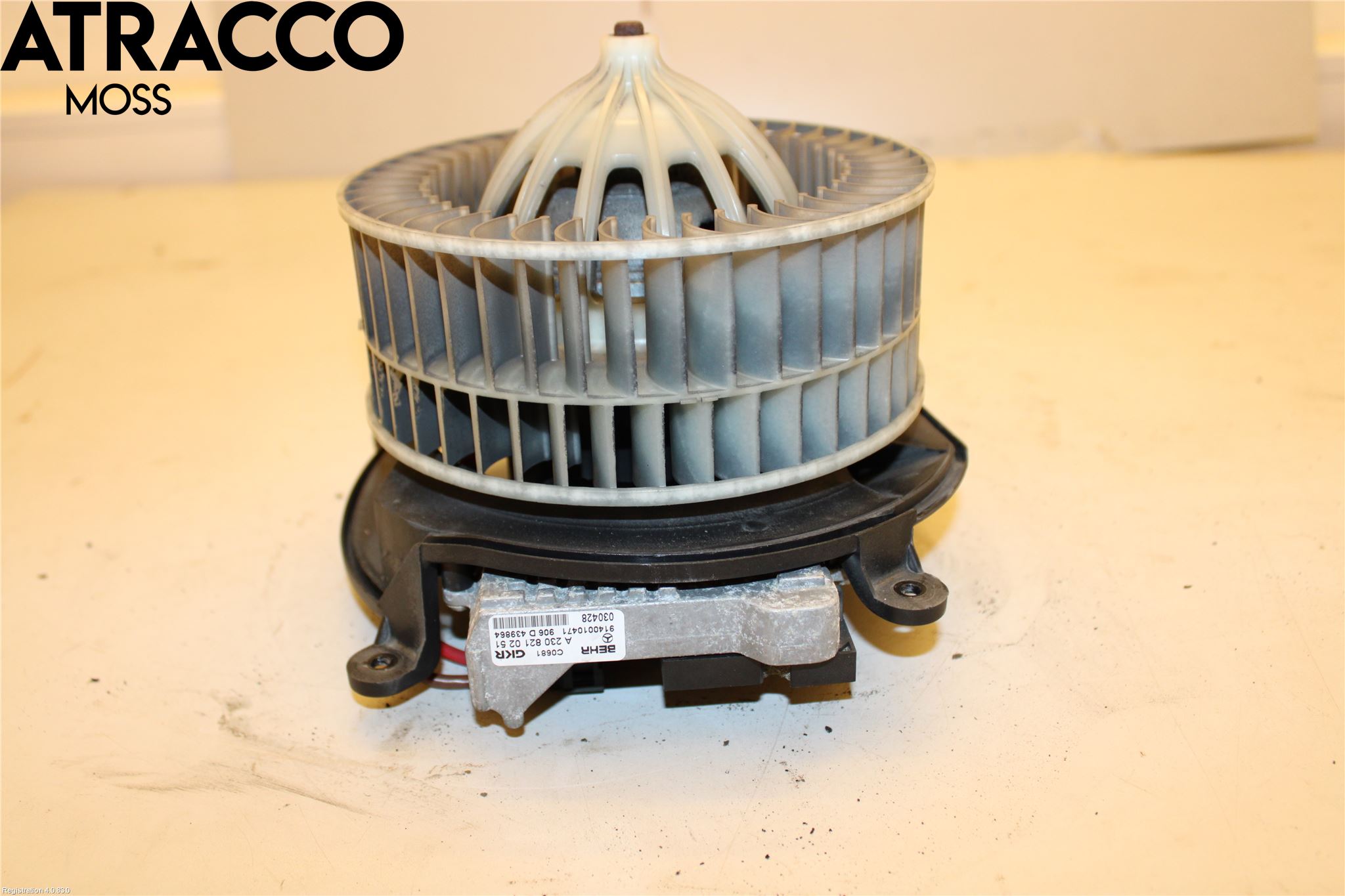 Mercedes-Benz MB E-KLASS (W211) 02-09 Varmeapparat Viftemotstand