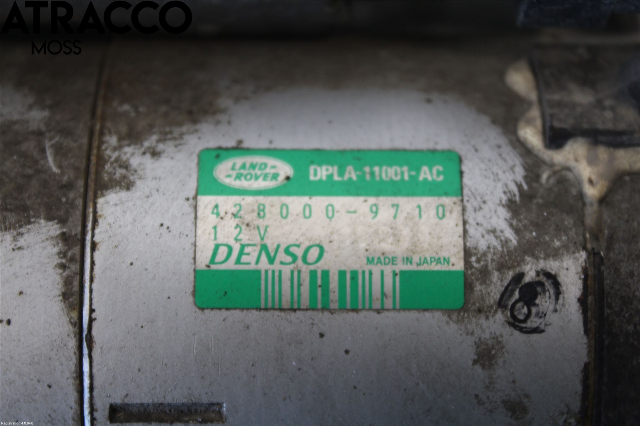 Landrover RANGE ROVER SPORT (L320) 10-13 Startmotor Diesel