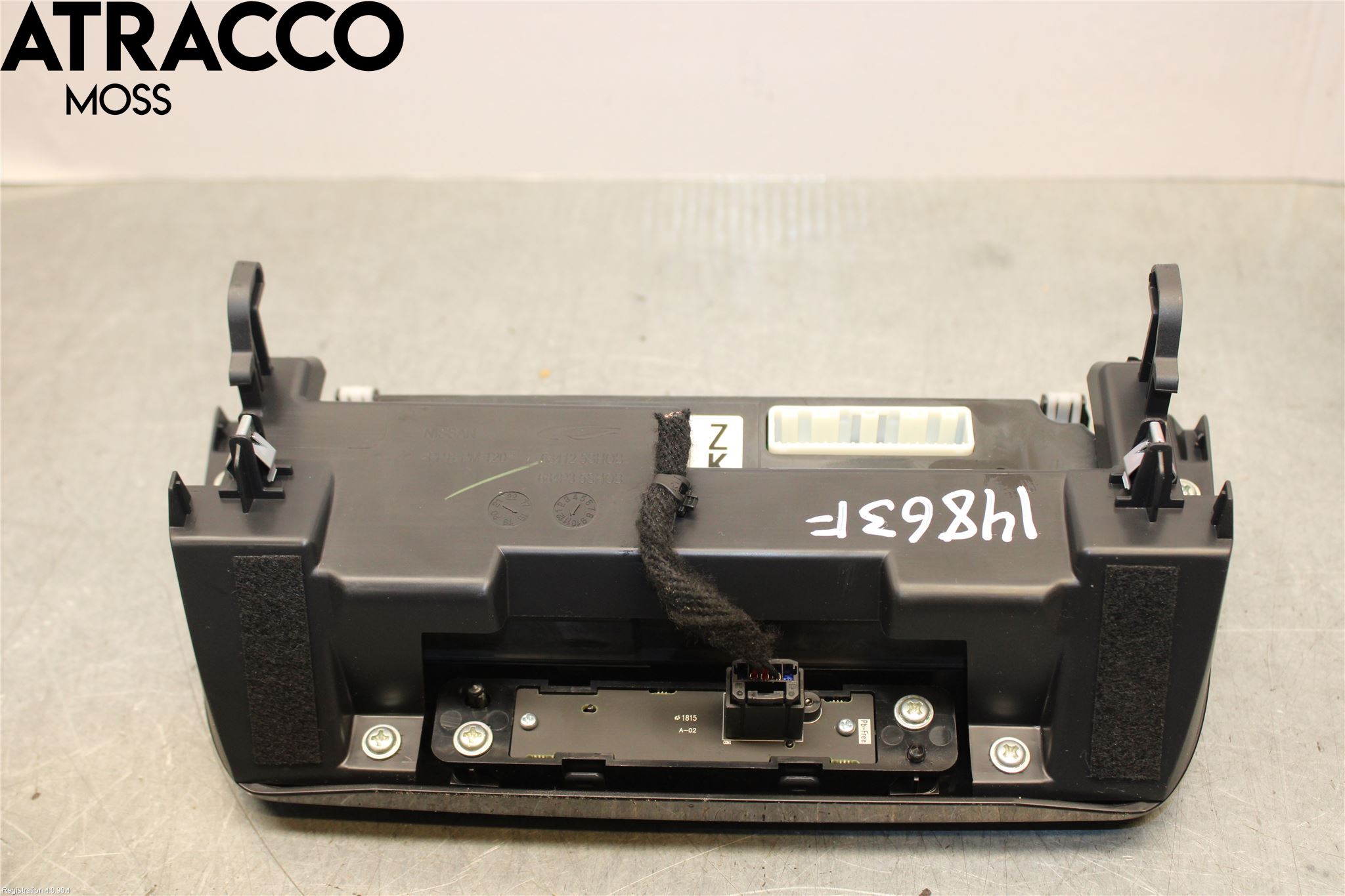 Nissan LEAF 18- Varme Ac Betjening-Display