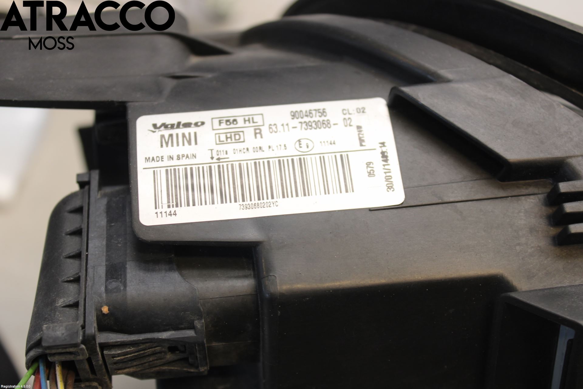 Mini ONE/COOPER 3DR F56 14-24 Frontlykt Høyre