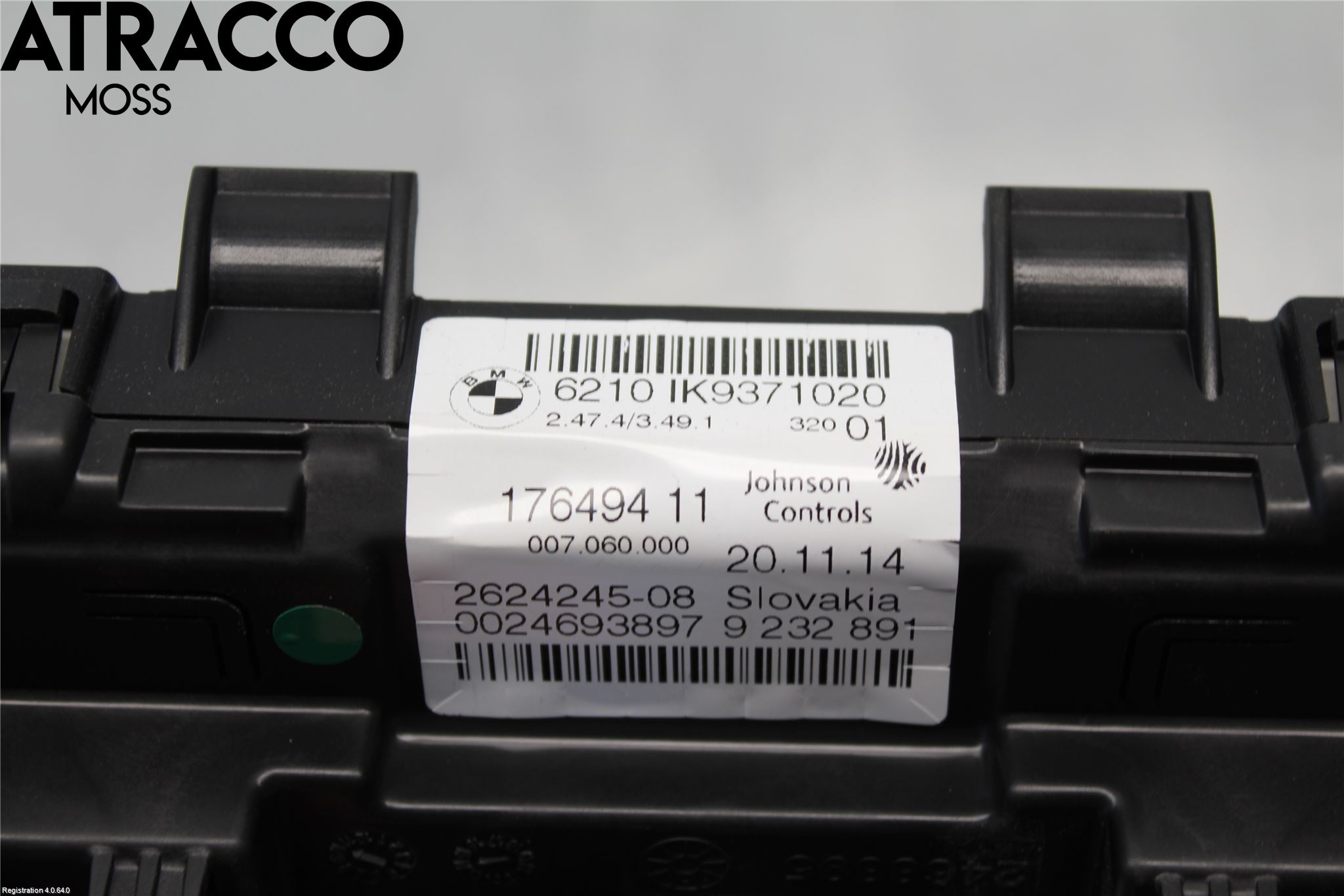 BMW 1 F20/F21 11-19 Instr Kombinert