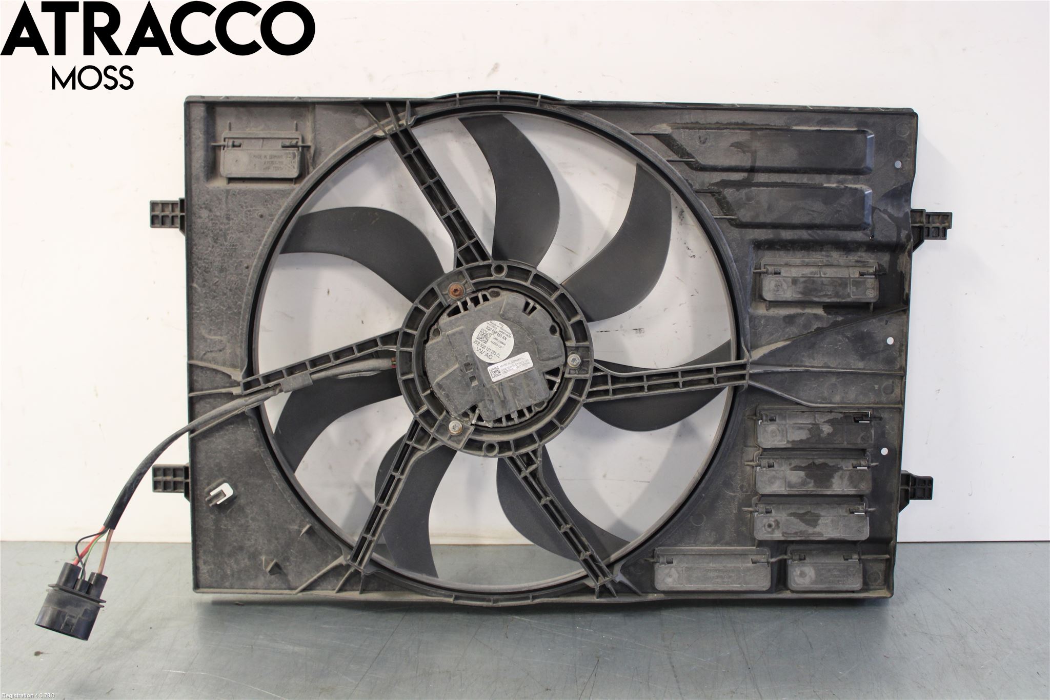 Volkswagen VW GOLF / E-GOLF VII 13-20 Kjølevifte Elektrisk