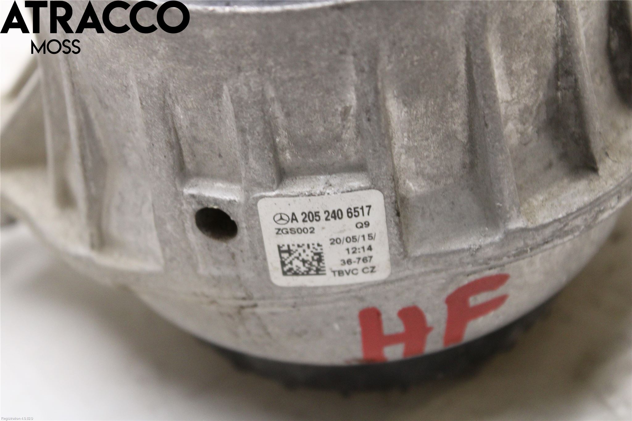 Mercedes-Benz MB C-KLASS (W205) 14-21 Motor Feste Stål-Alu