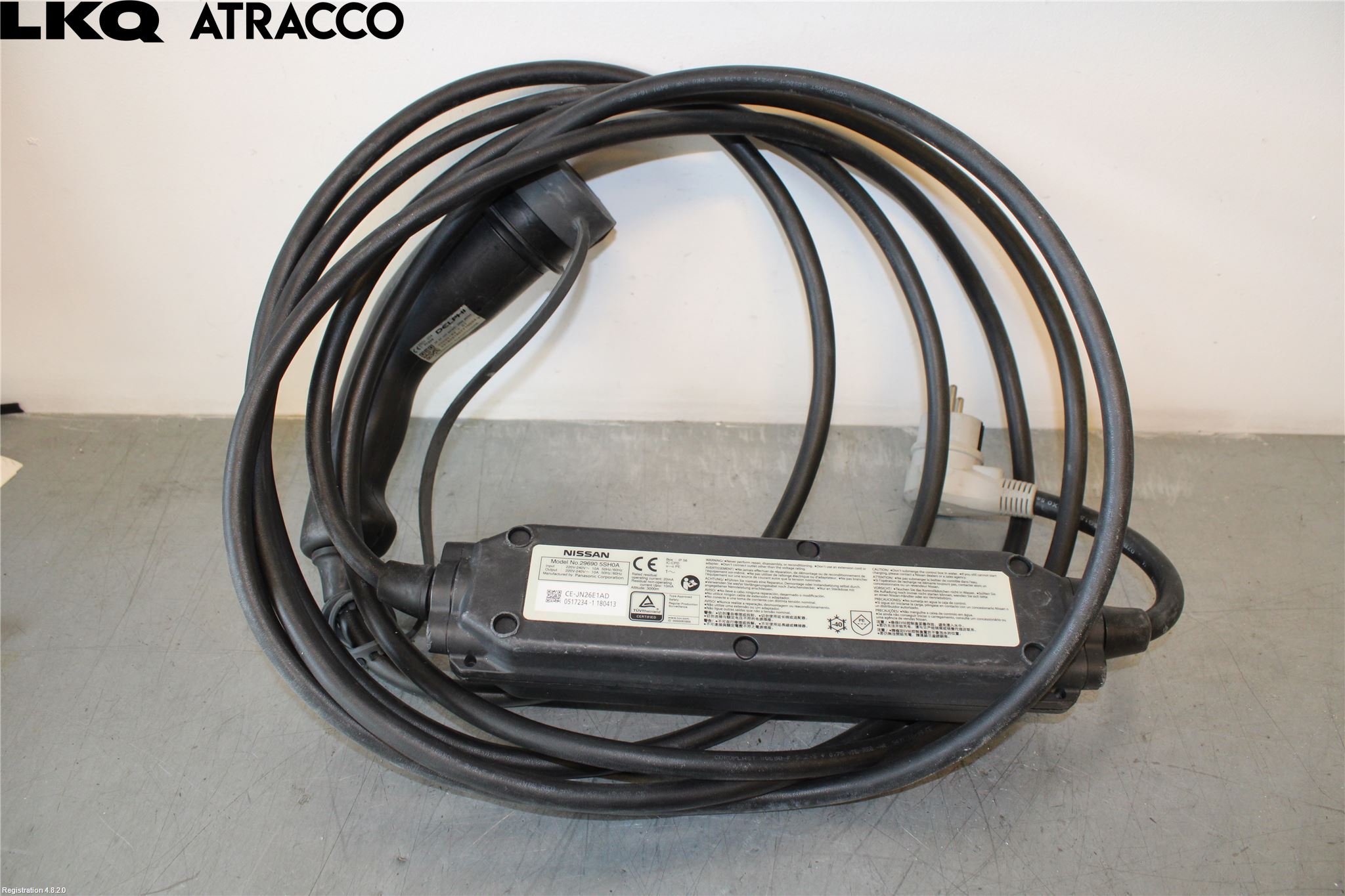 Nissan LEAF 18- Laddkabel Elbil