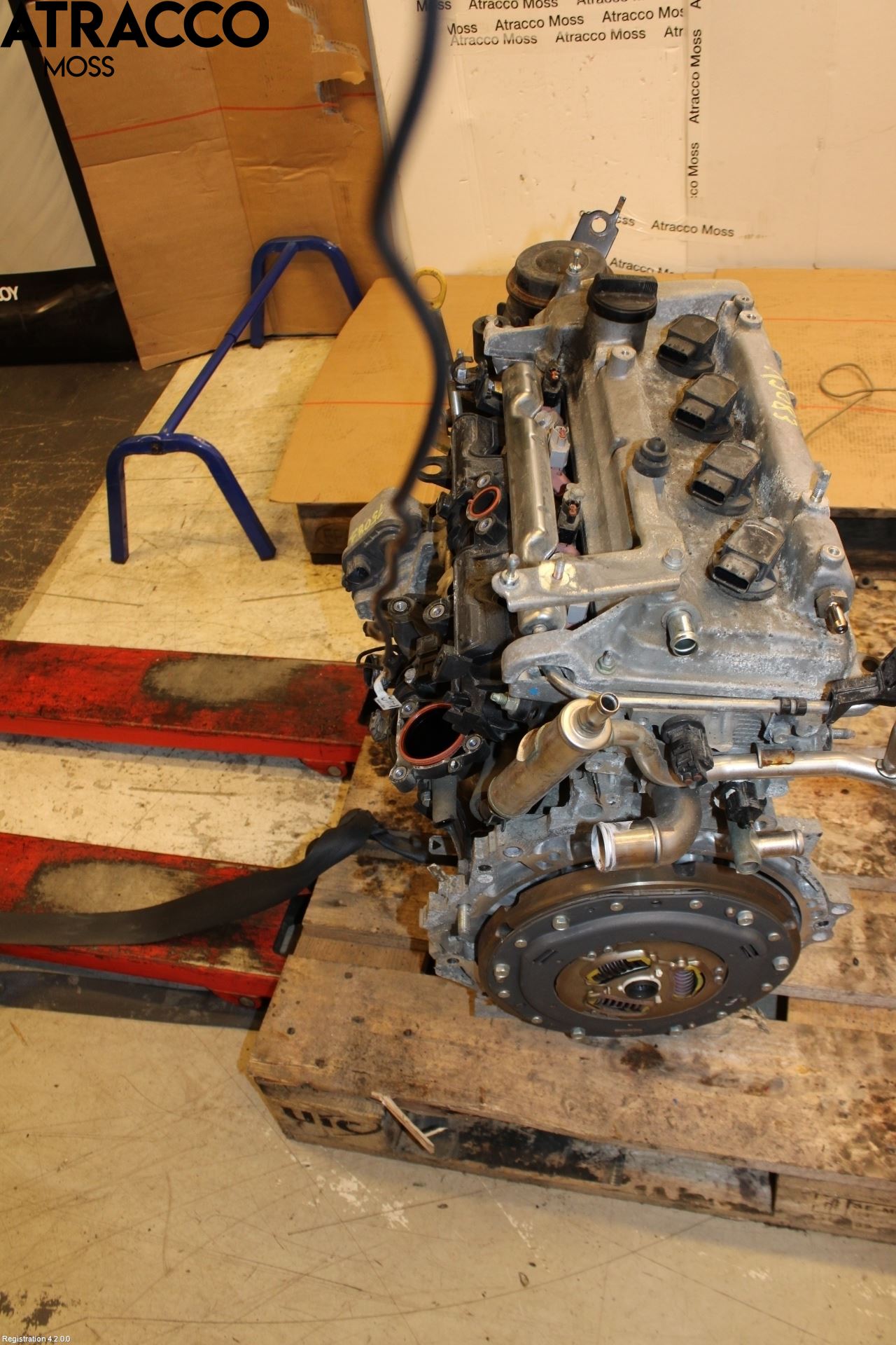 Toyota YARIS XP130 12-14 Motor Diesel