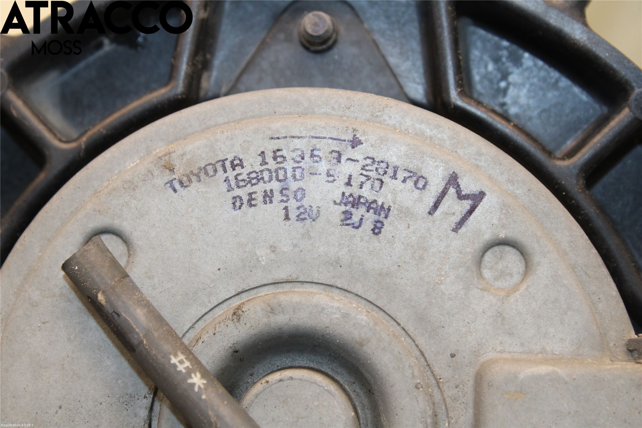 Toyota RAV 4 06-12 Kjølevifte Elektrisk