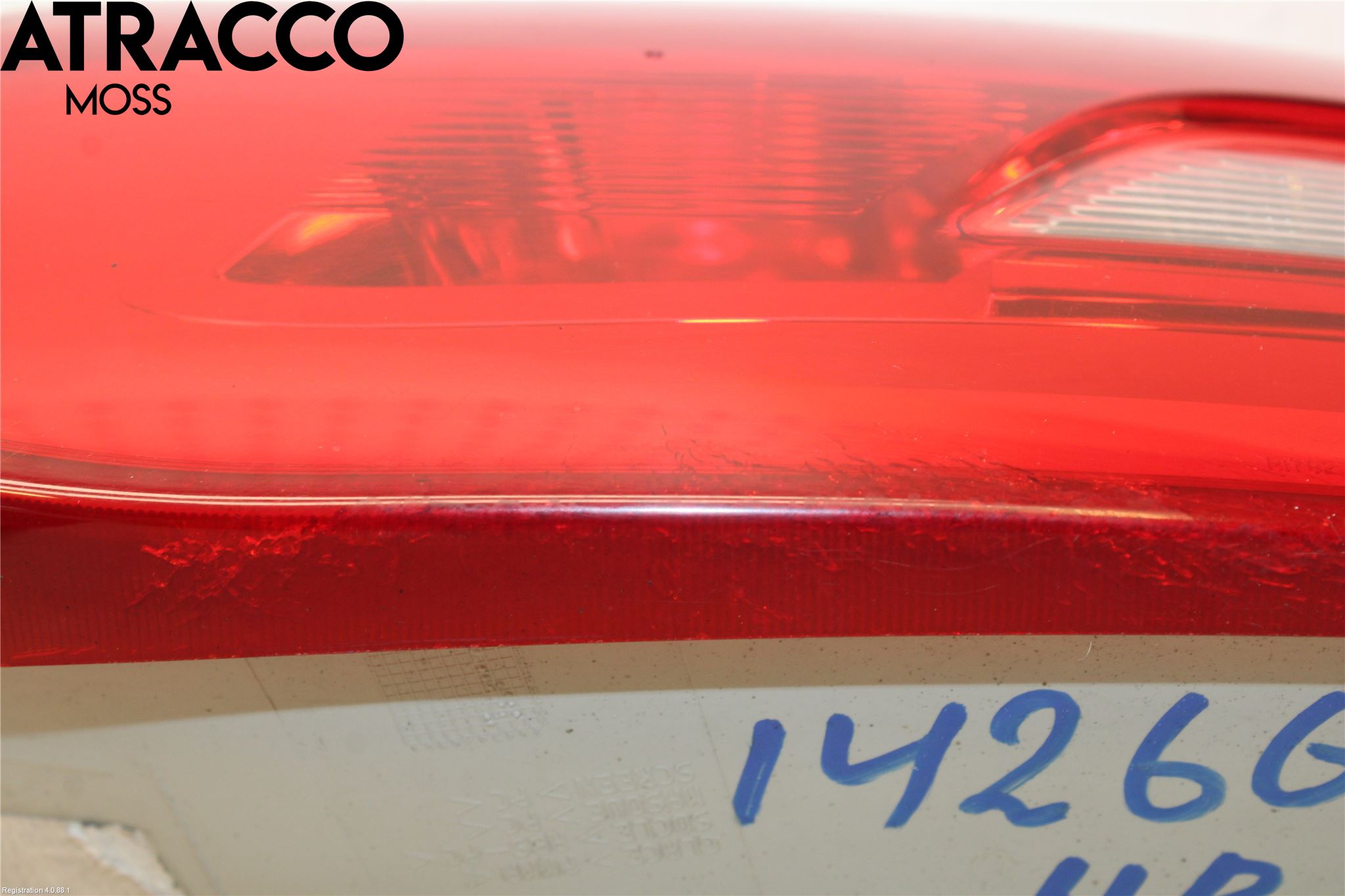 Peugeot 308 14-21 Baklykt Høyre  På Luke(Indre)