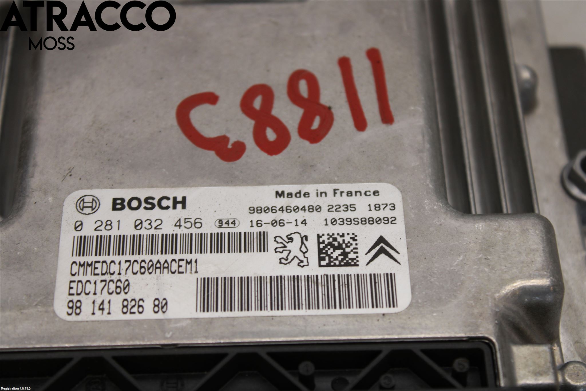 Peugeot PARTNER 16-18 Styreenhet Innsprøytning