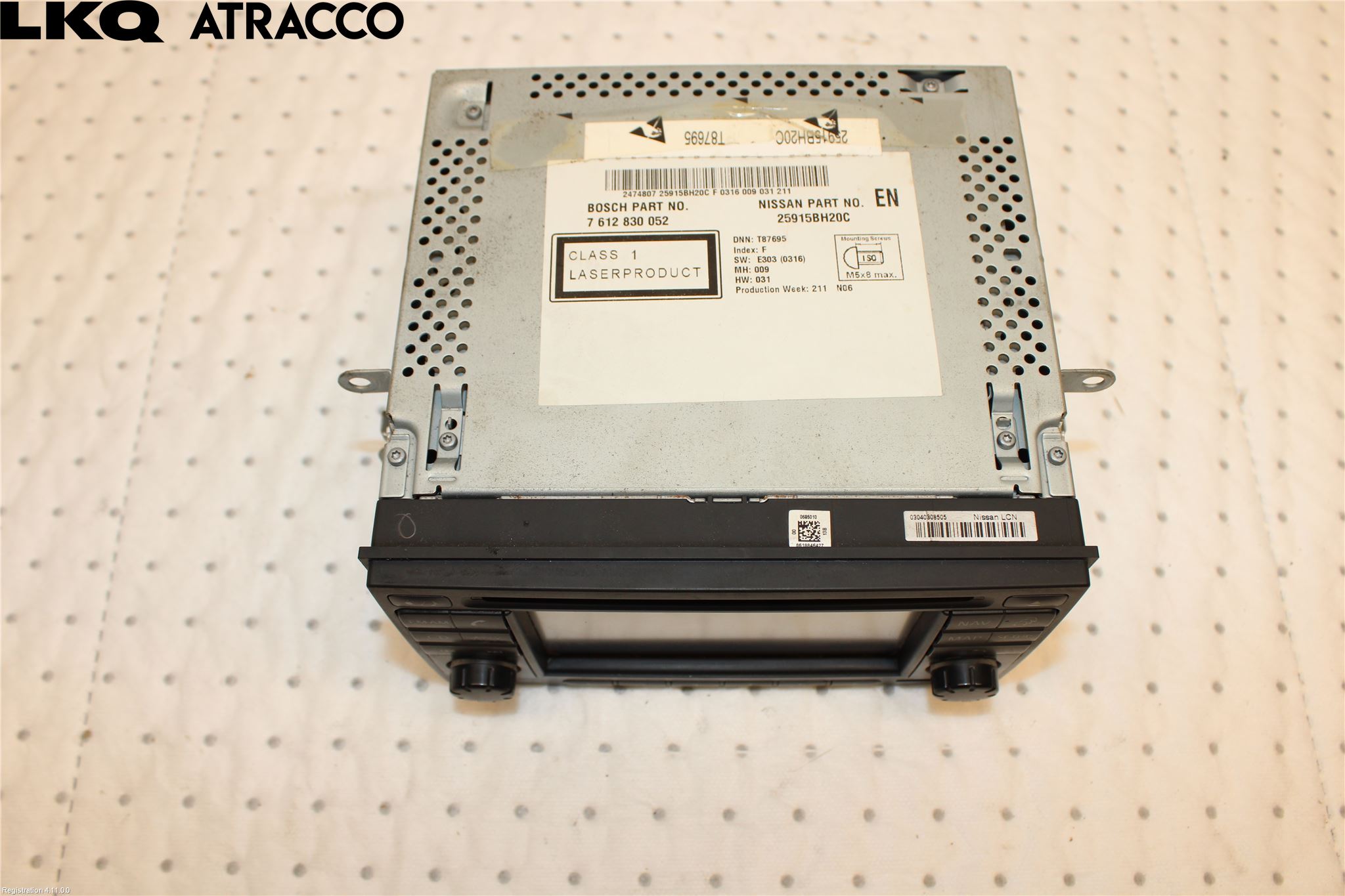 Nissan QASHQAI+2  10-14 Stereo Radio