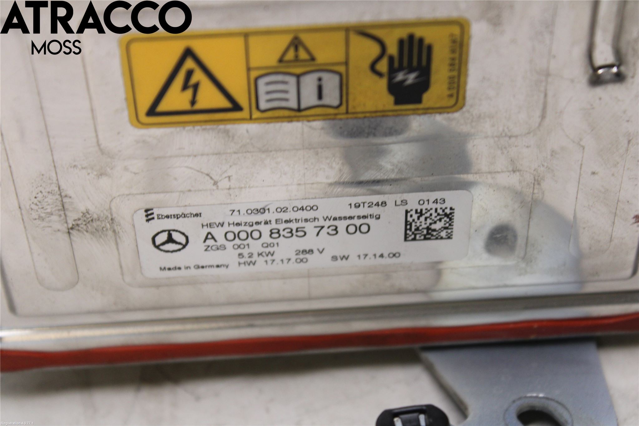 Mercedes-Benz MB EQC (N293) 20- Motorvarmer Elektrisk