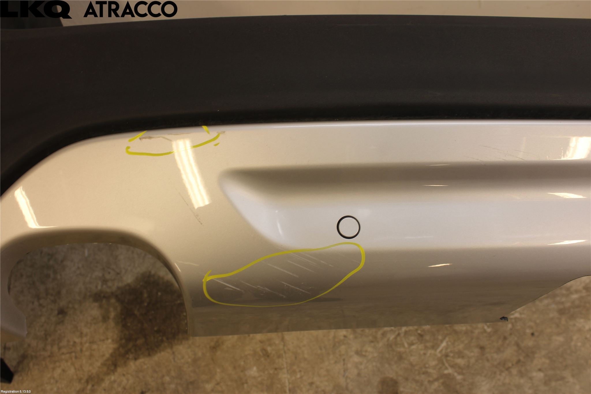 Volvo XC70 08-13 Støtfanger Bak