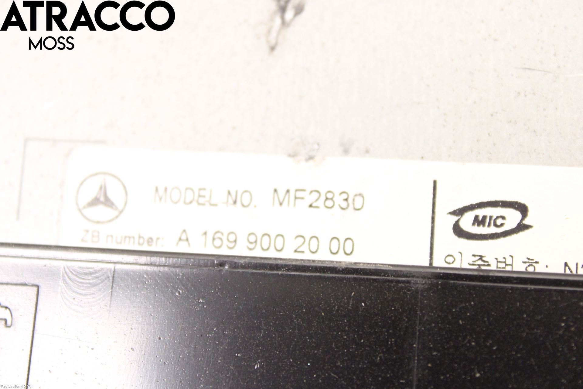 Mercedes-Benz MB VITO/VIANO (W639) 04-14 Stereo Radio Med Cd