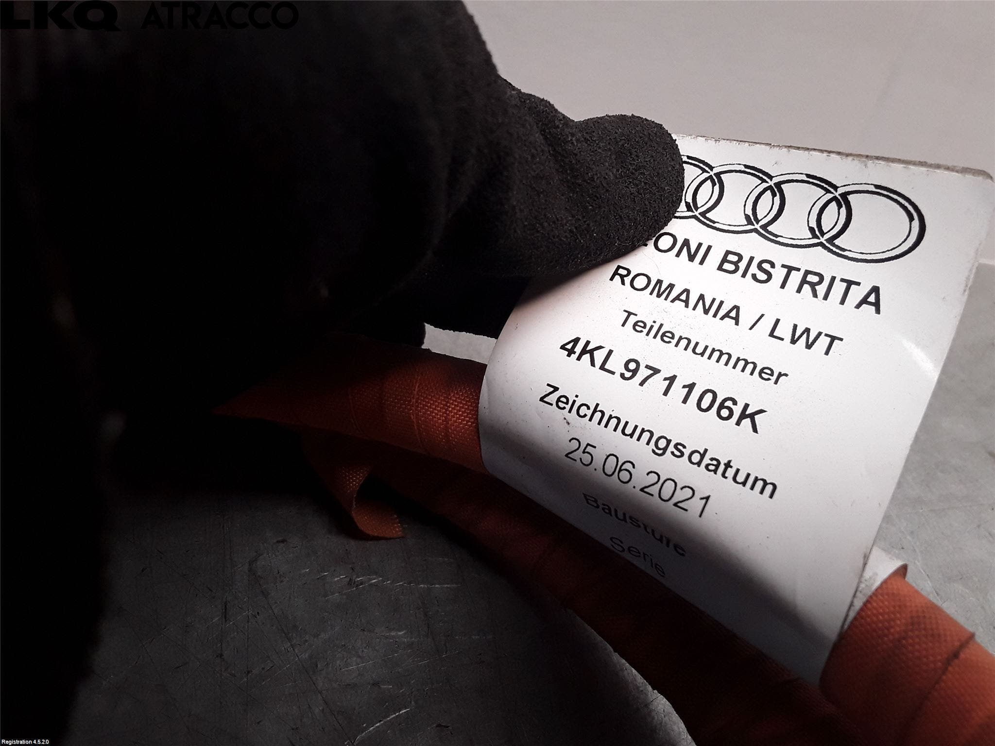 Audi E-TRON, S GE 19- Ledningsnett