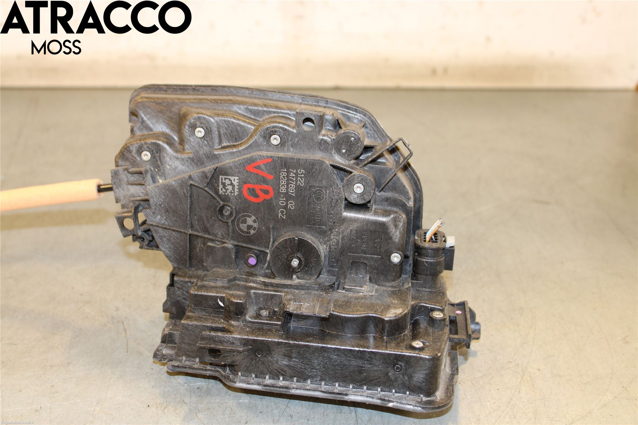 BMW 5 G30/G31/F90 17-23 Dørlås - Låsekasse