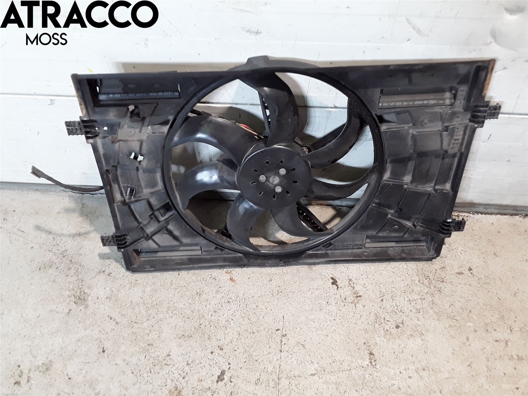 Volkswagen VW GOLF / E-GOLF VII 13-20 Kjølevifte Elektrisk