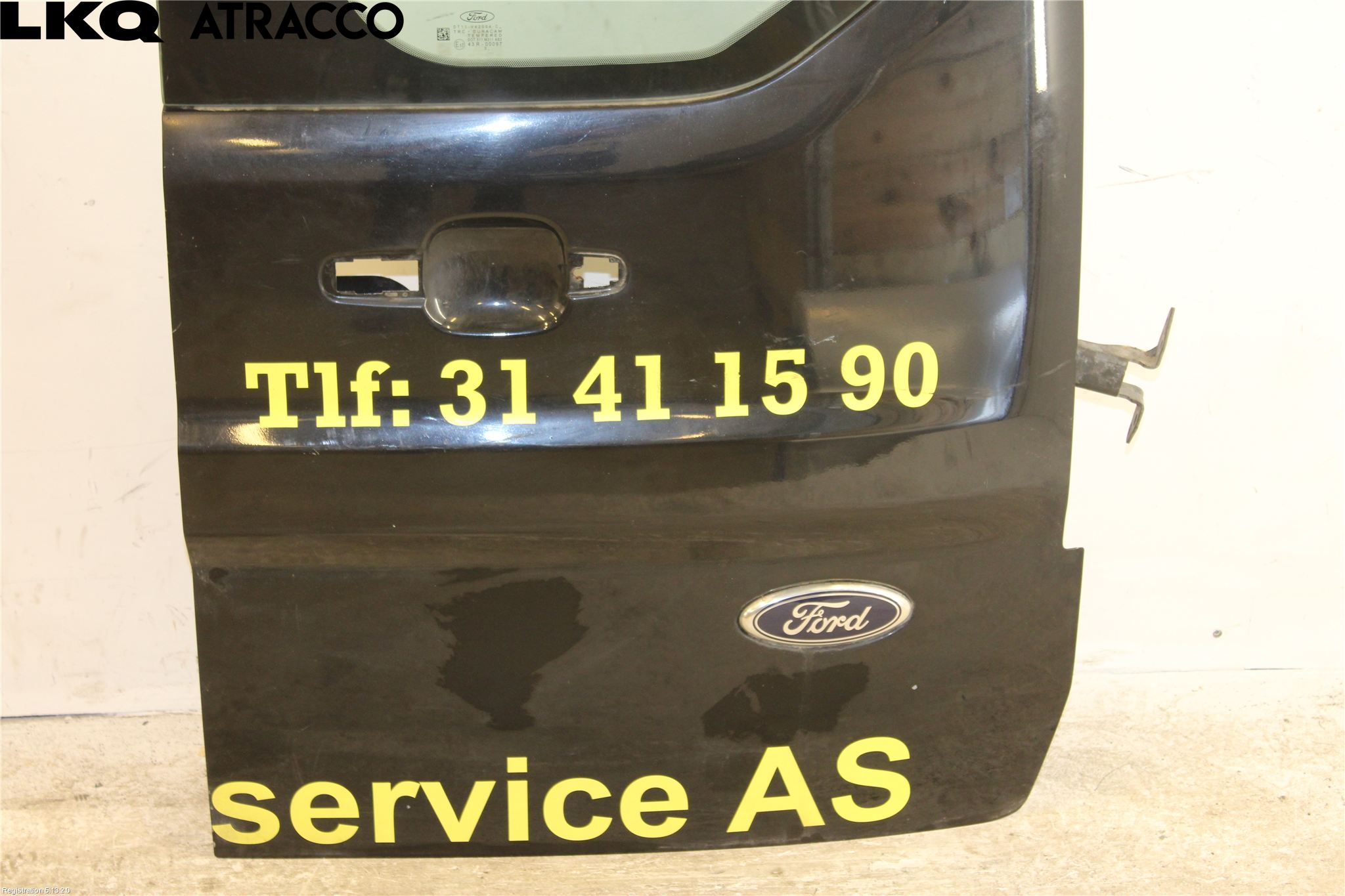 Ford TRANSIT/TOURNEO CONNECT 13-22 Dør Bak Van - Vare Høyre