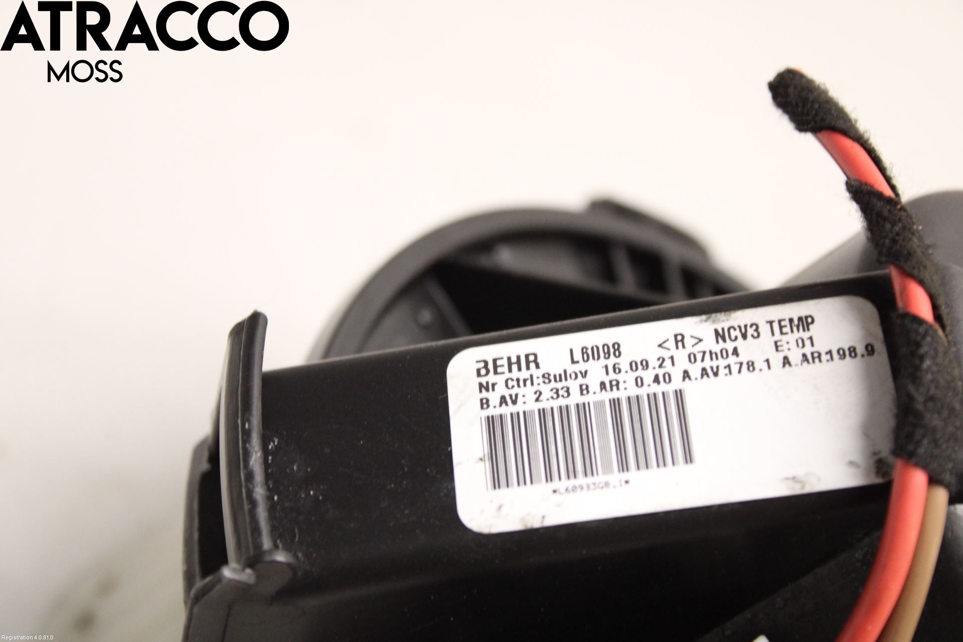 Volkswagen VW CRAFTER 06-16 Varmeapparat Viftemotor