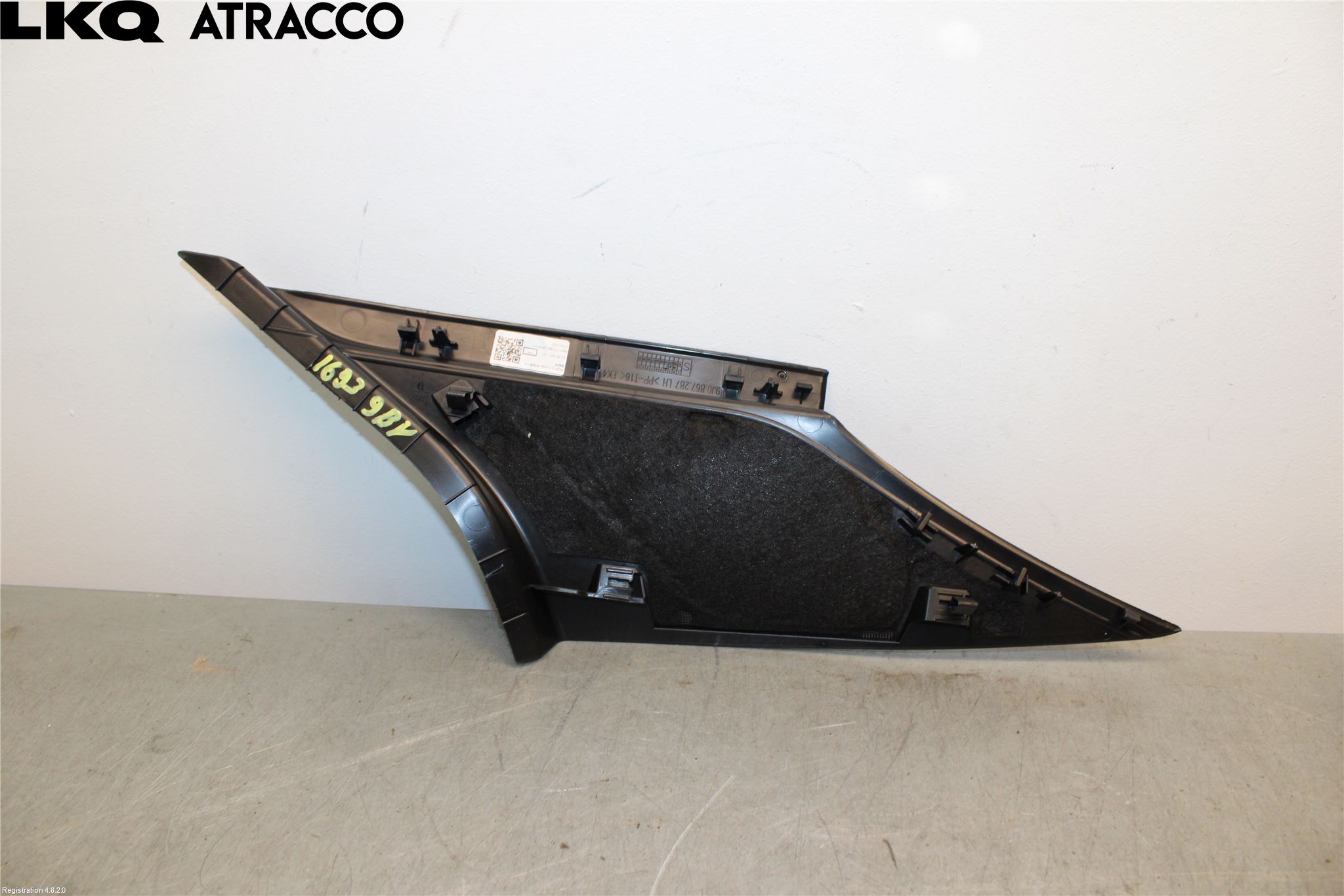 Porsche TAYCAN 20- Innr Bagasjeromkledsel