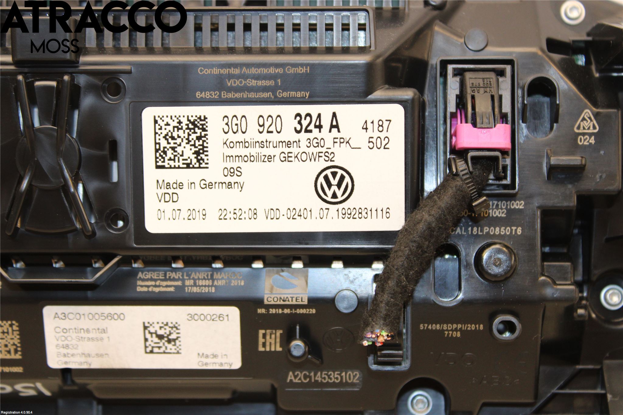 Volkswagen VW PASSAT 20-24 Instr Kombinert