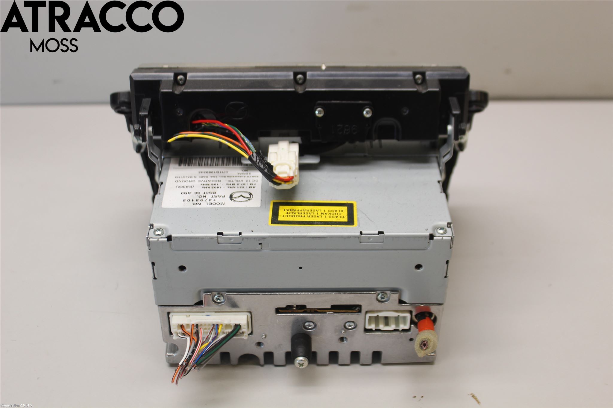 Mazda 3 I 07-08 Stereo Radio Med Cd