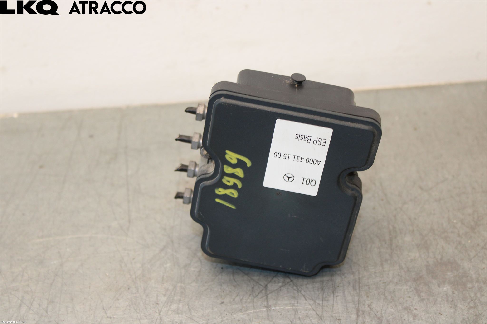 Mercedes-Benz MB B-KLASS (W246/W242) 12-19 Abs Hydraulikkaggregat