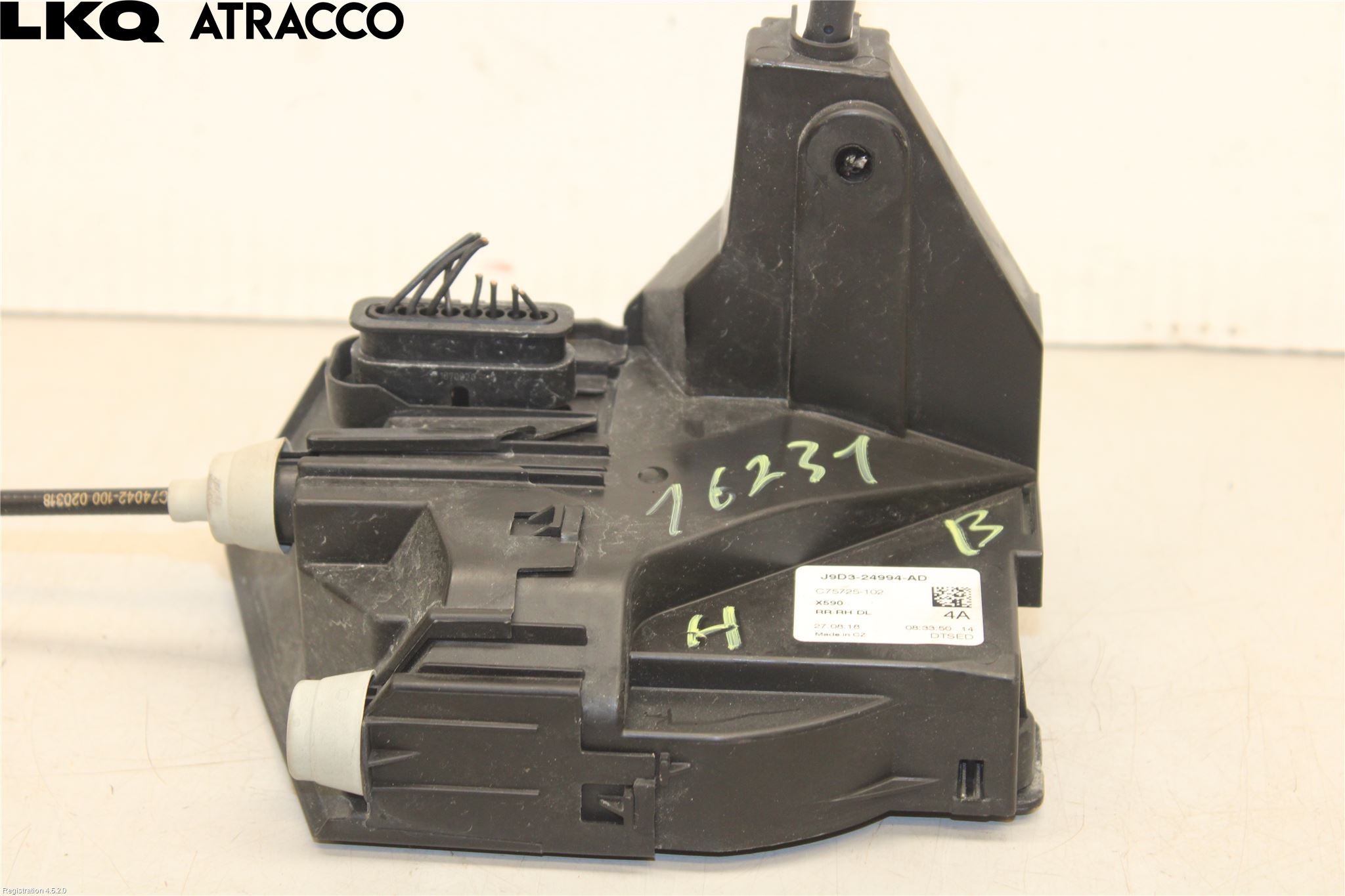 Jaguar I-PACE 18- Dørlås - Låsekasse