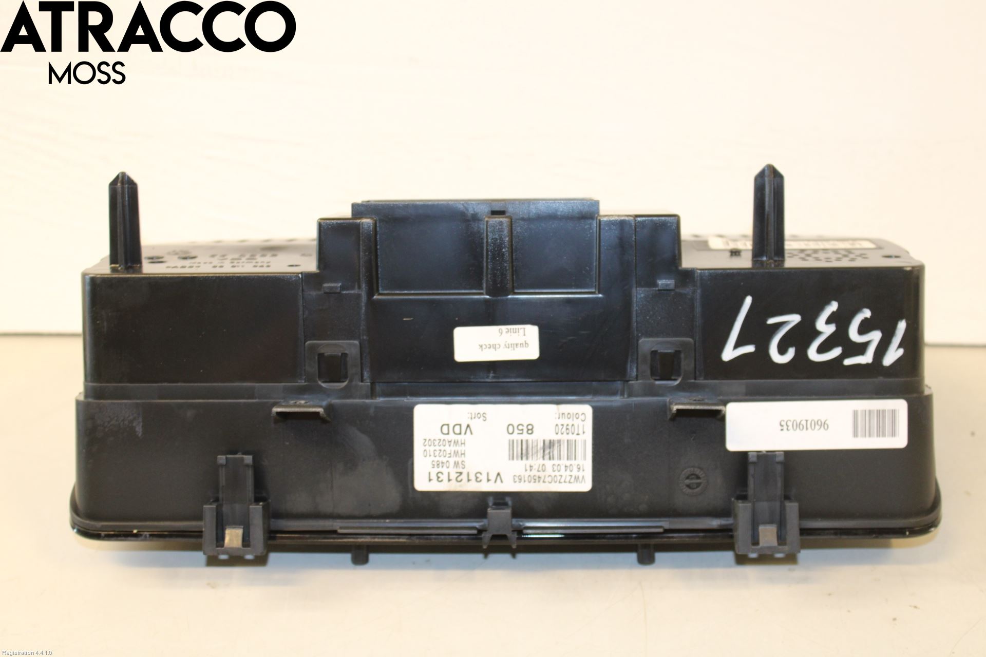 Volkswagen VW TOURAN 03-10 Instr Kombinert