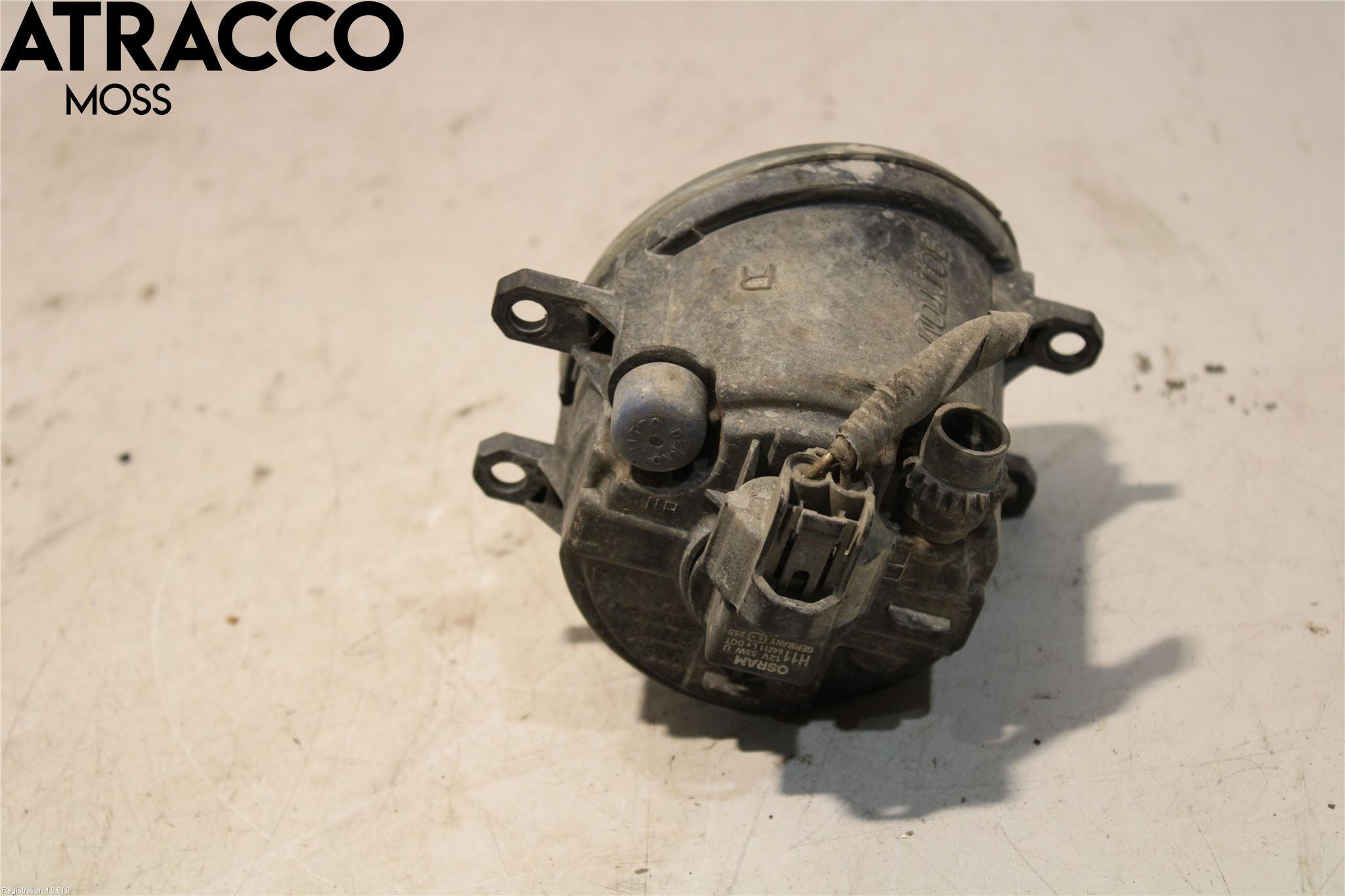 Toyota AURIS 10-12 Frontlykt-Kurve-Tåkelys