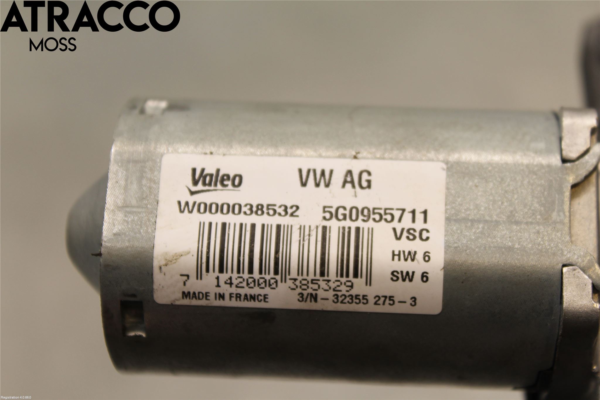 Volkswagen VW GOLF / E-GOLF VII 13-20 Viskermotor Bakluke