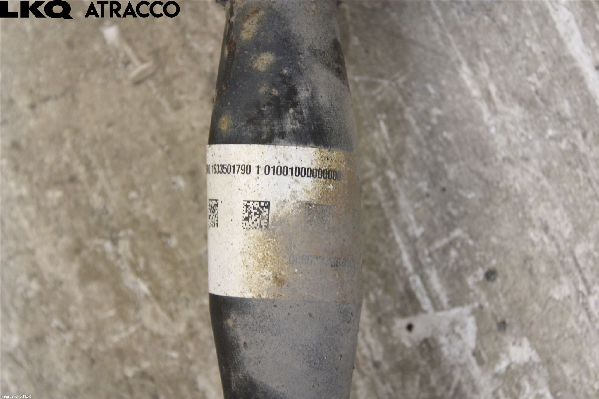 Mercedes-Benz MB B-KLASS (W246/W242) 12-19 Drivaksel Foran Kompl Venstre