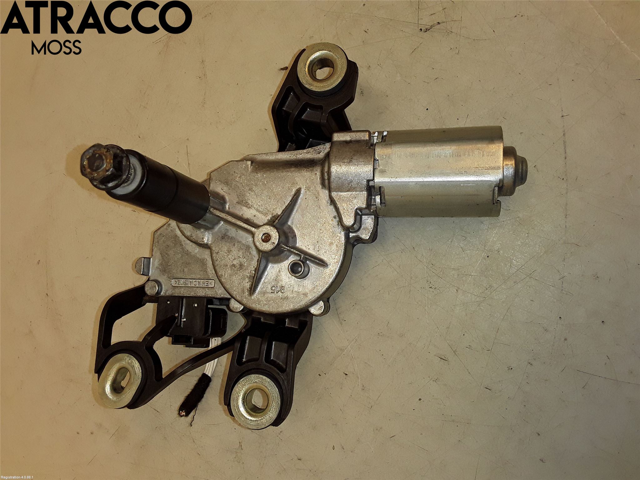 Volkswagen VW GOLF VI 09-13 Viskermotor Bakluke