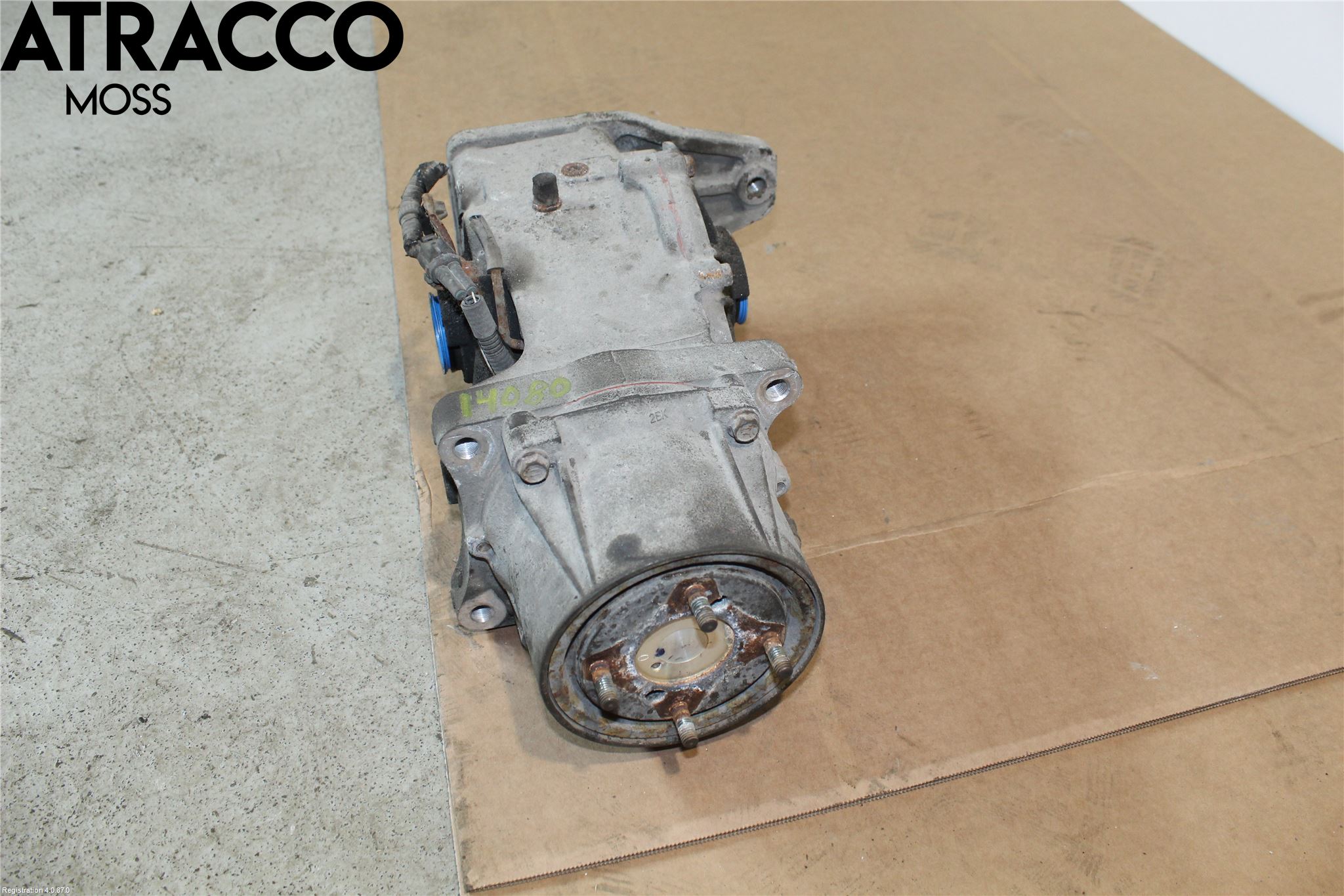 Toyota RAV 4 06-12 Bakaksel Kardang Bak -Diff