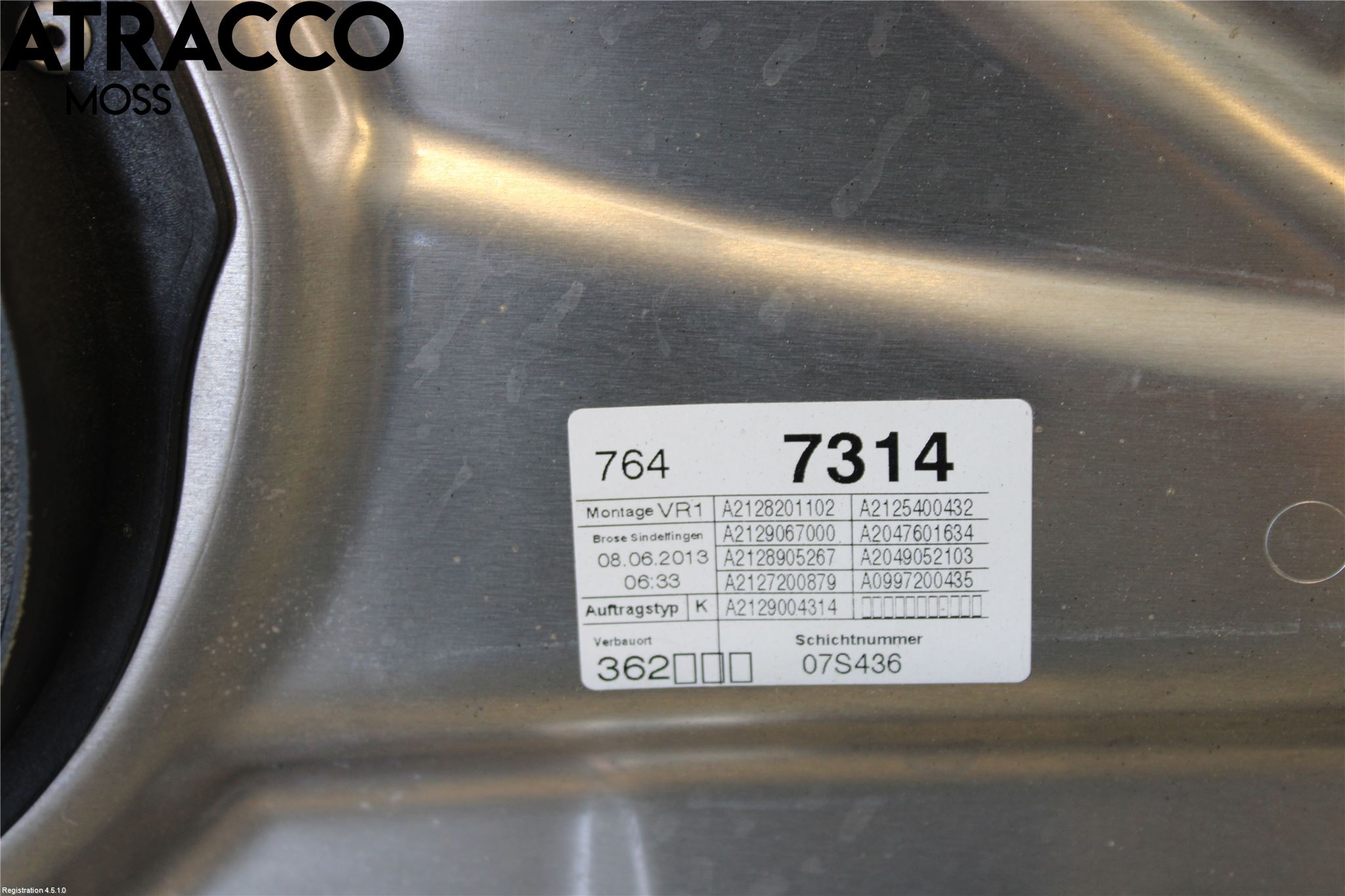 Mercedes-Benz MB E-KLASS (W212) 09-16 Vindusheismotor