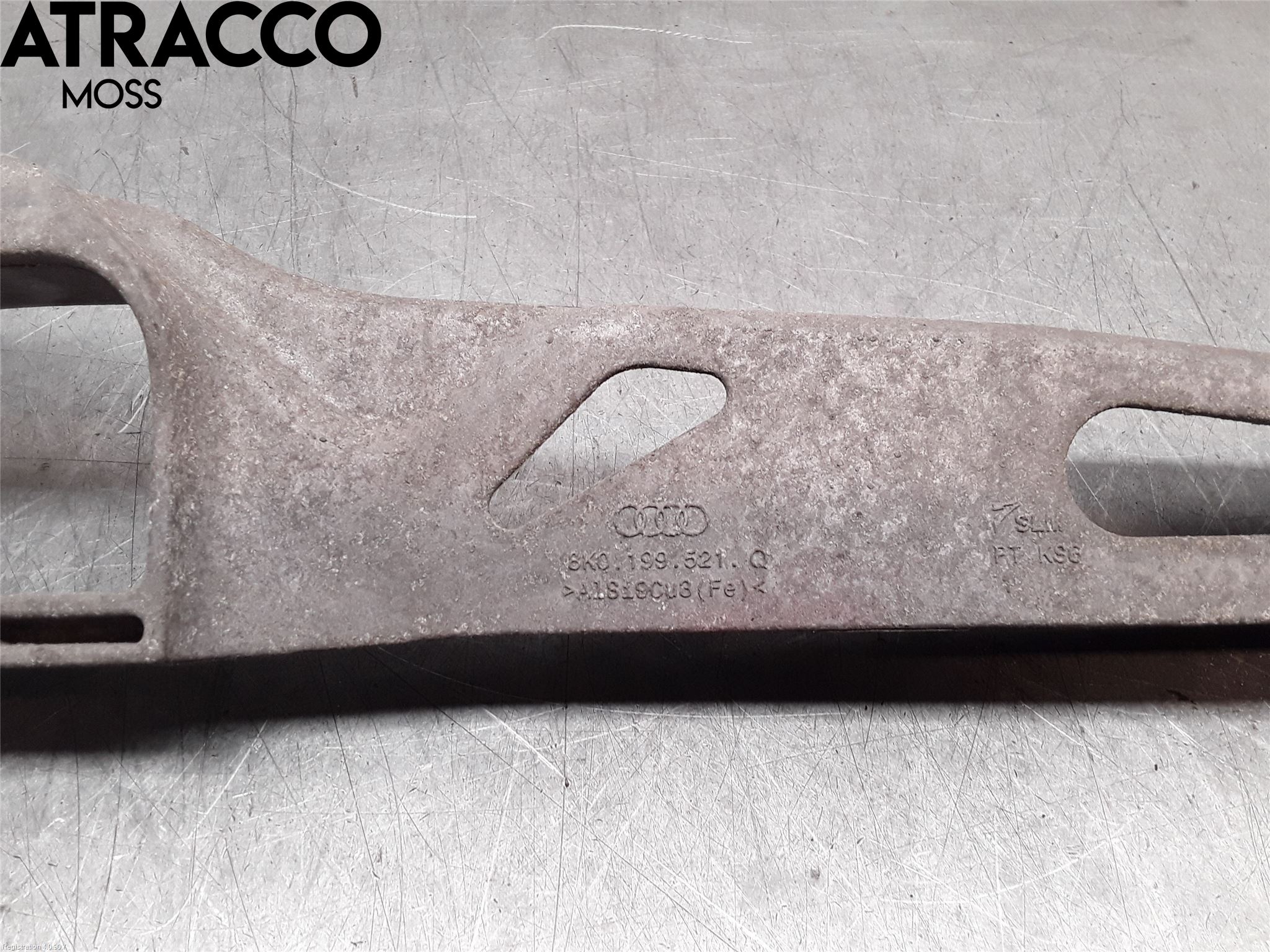 Audi Q5 09-16 Motor Feste Stål-Alu