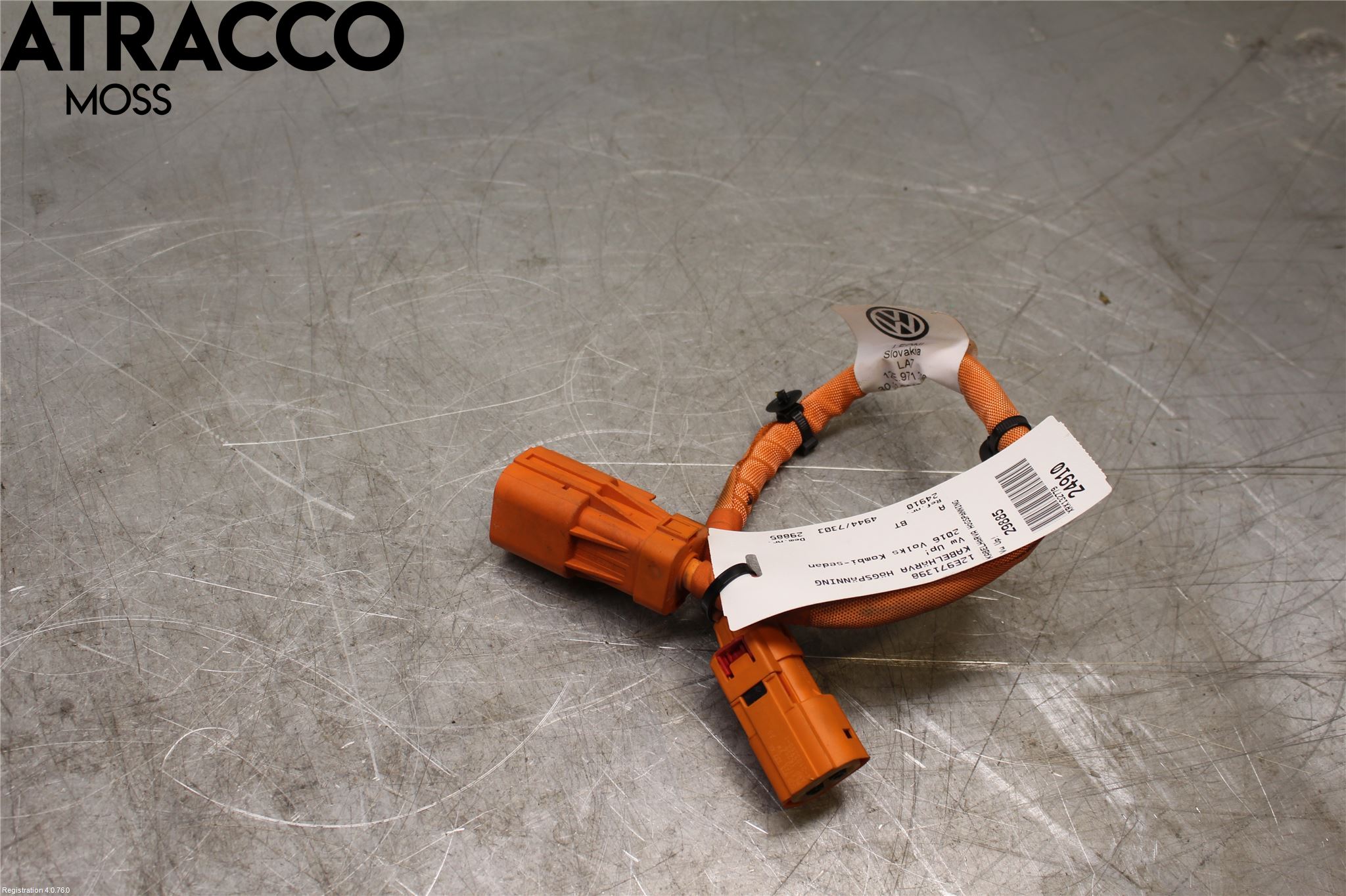 Volkswagen VW UP! / E-UP! Kabelhärva Högspänning