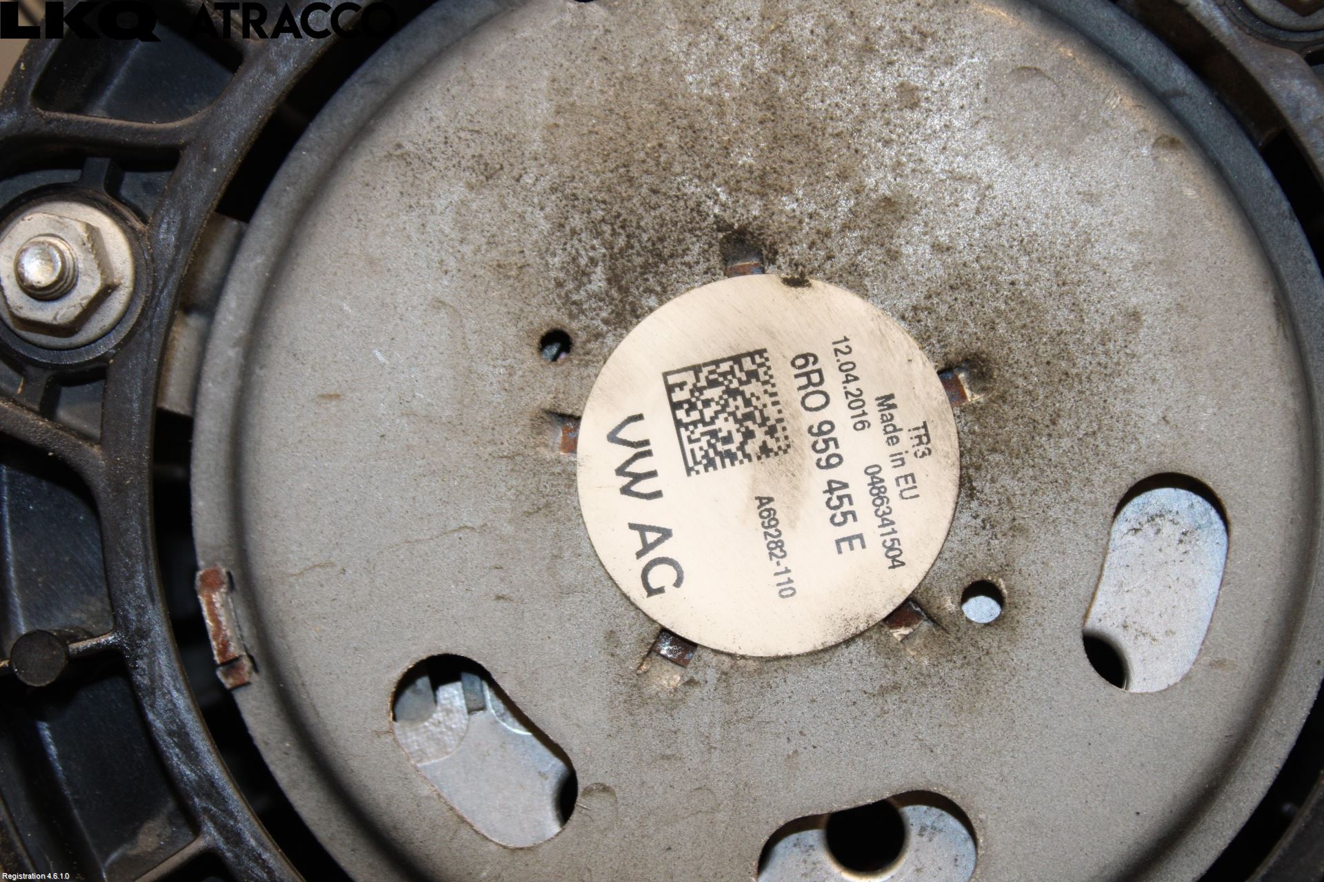 Volkswagen VW POLO 10-17 Kjølevifte Elektrisk